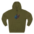 Armored Pleco L-185 – Premium Fleece Hooded Sweatshirt