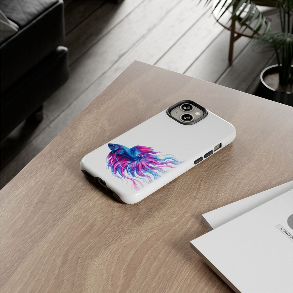 Electric Paint Betta Tough Phone Case