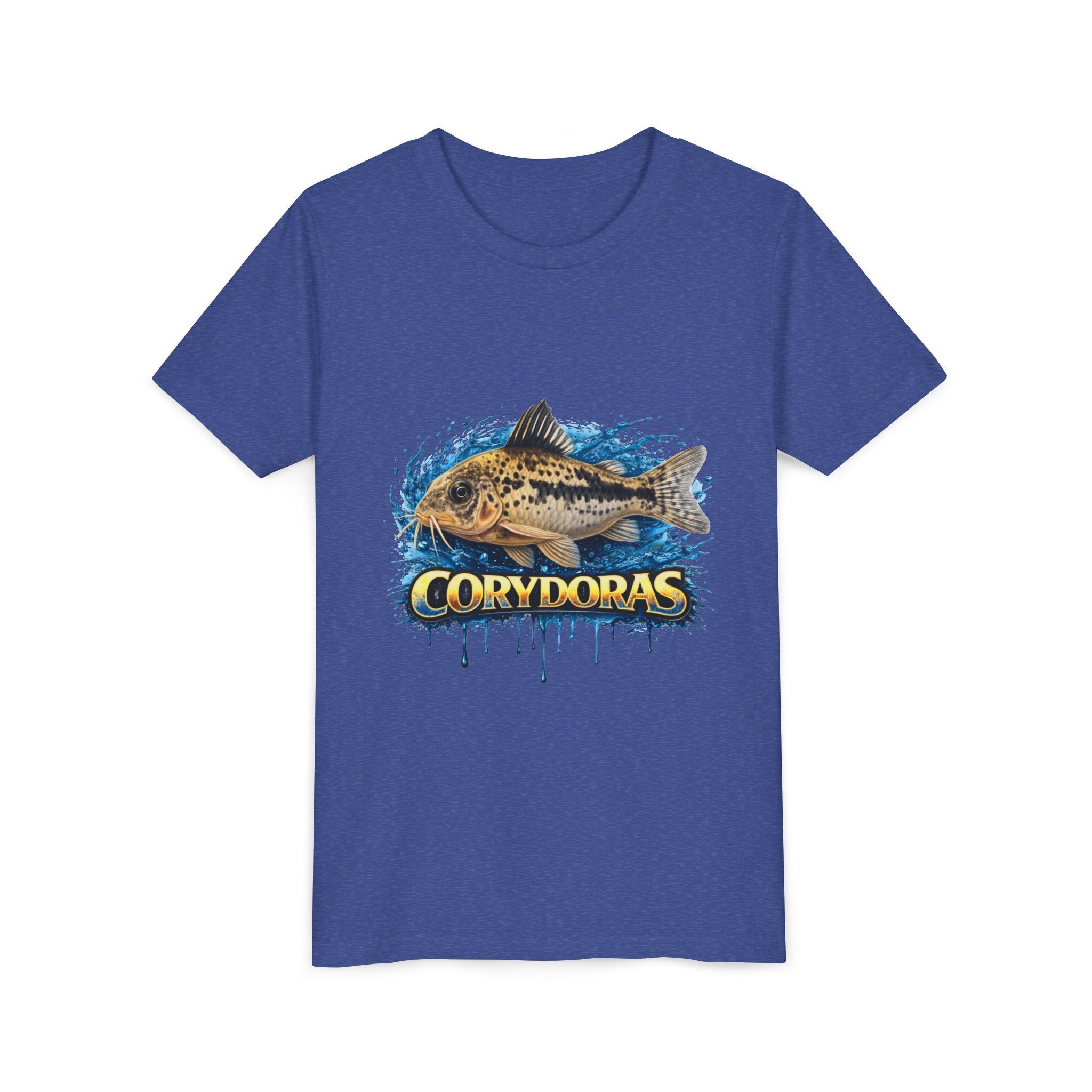Corydoras Fish Youth Tee – Cute Aquarium Catfish Graphic Shirt