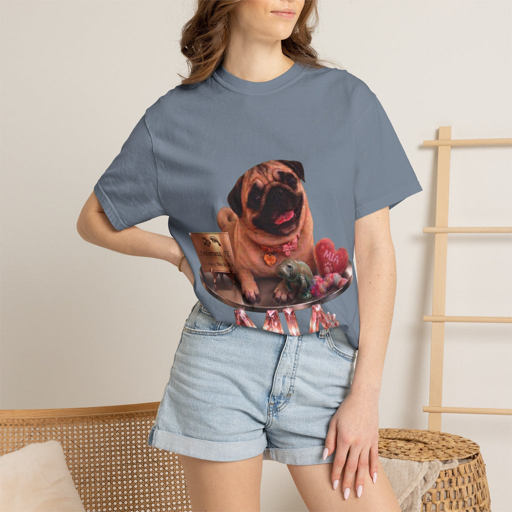 Mia Vintage Portrait Tee | Pug Life