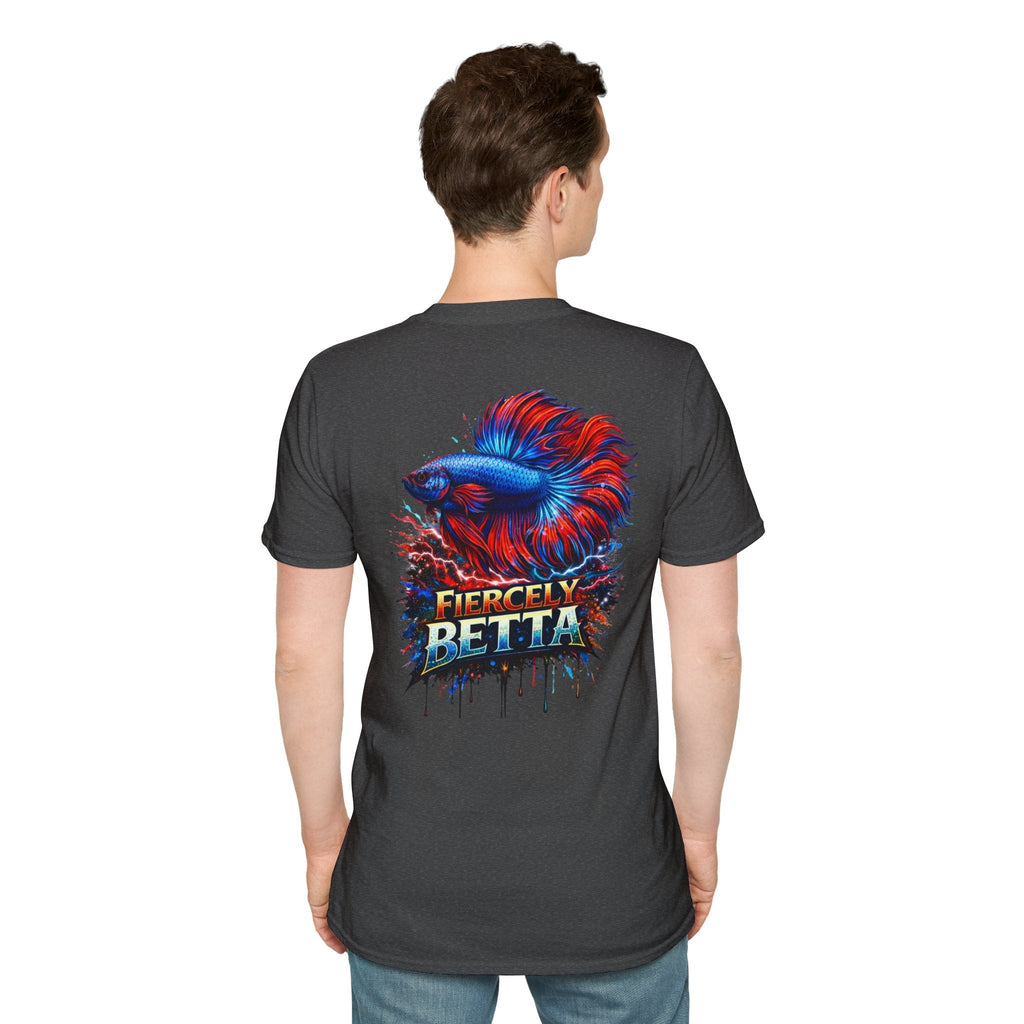 Fiercely Betta T-Shirt — Colorful Betta Fish Graphic Tee