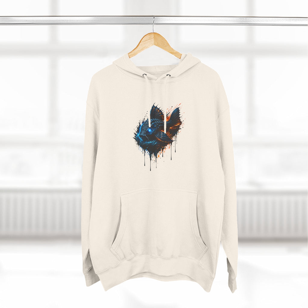 Armored Pleco L-185 – Premium Fleece Hooded Sweatshirt