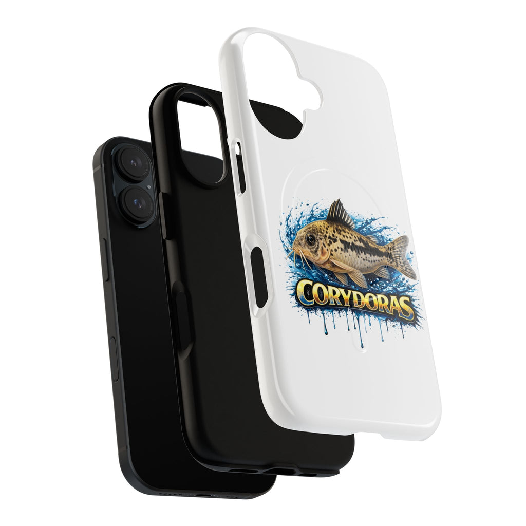 Corydoras Tough Magnetic Phone Case — Protective Fish Aquarium Design