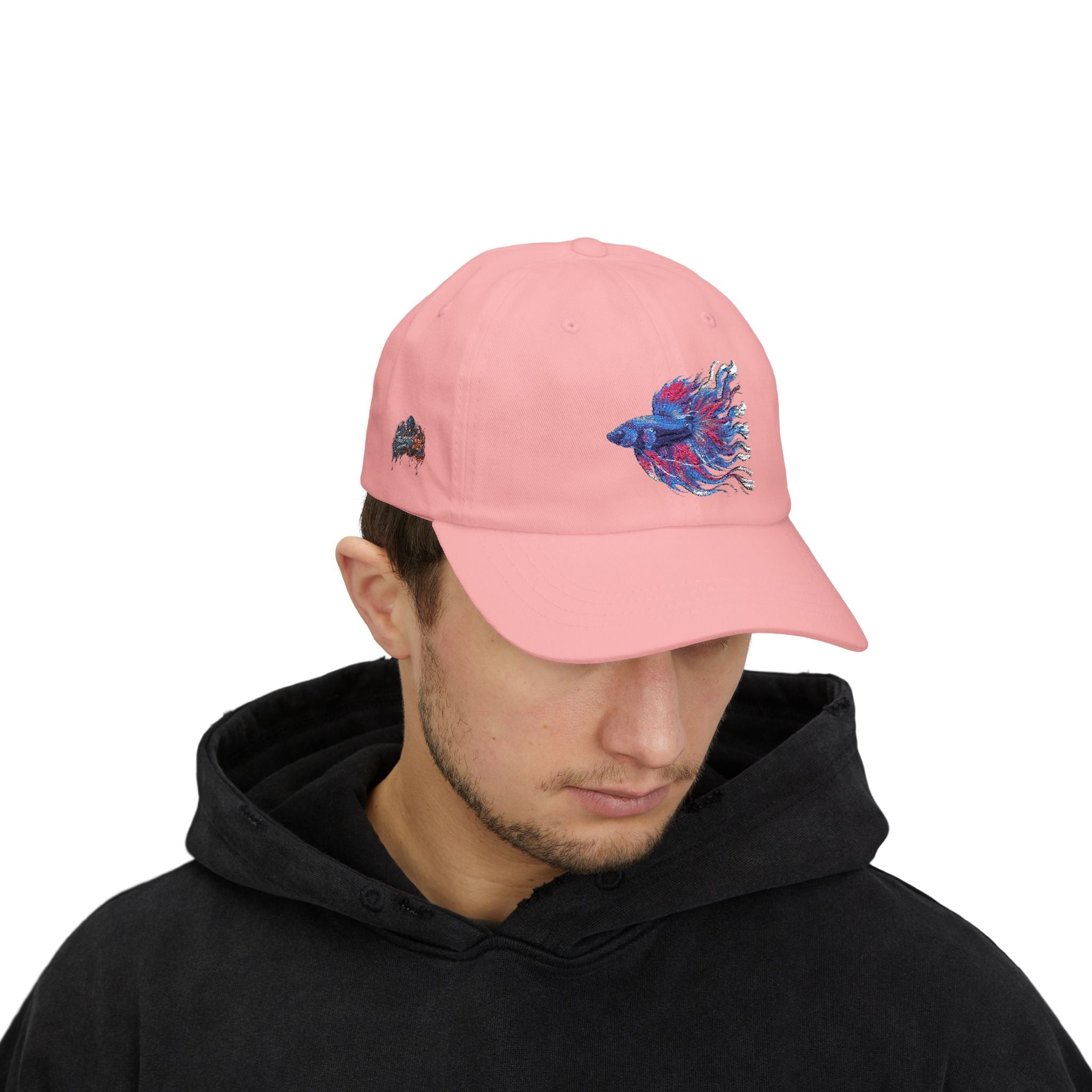 Electric Paint Betta Baseball Cap