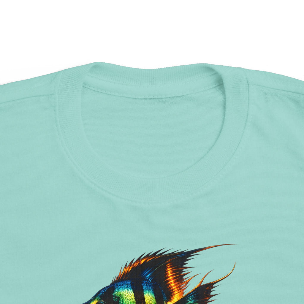 Toddler Fish Tee — Colorful Angelfish Graphic Kids Shirt