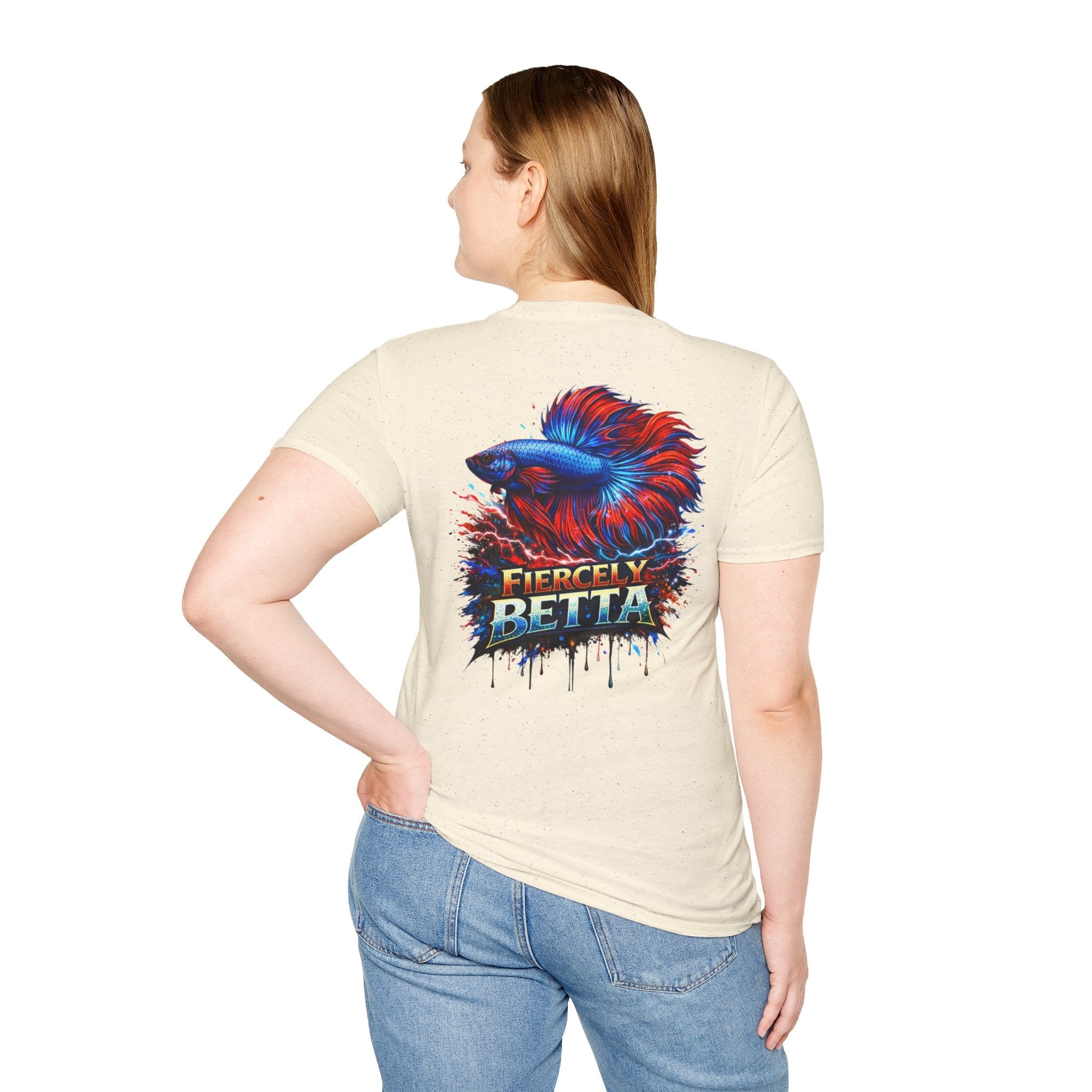 Fiercely Betta T-Shirt — Colorful Betta Fish Graphic Tee