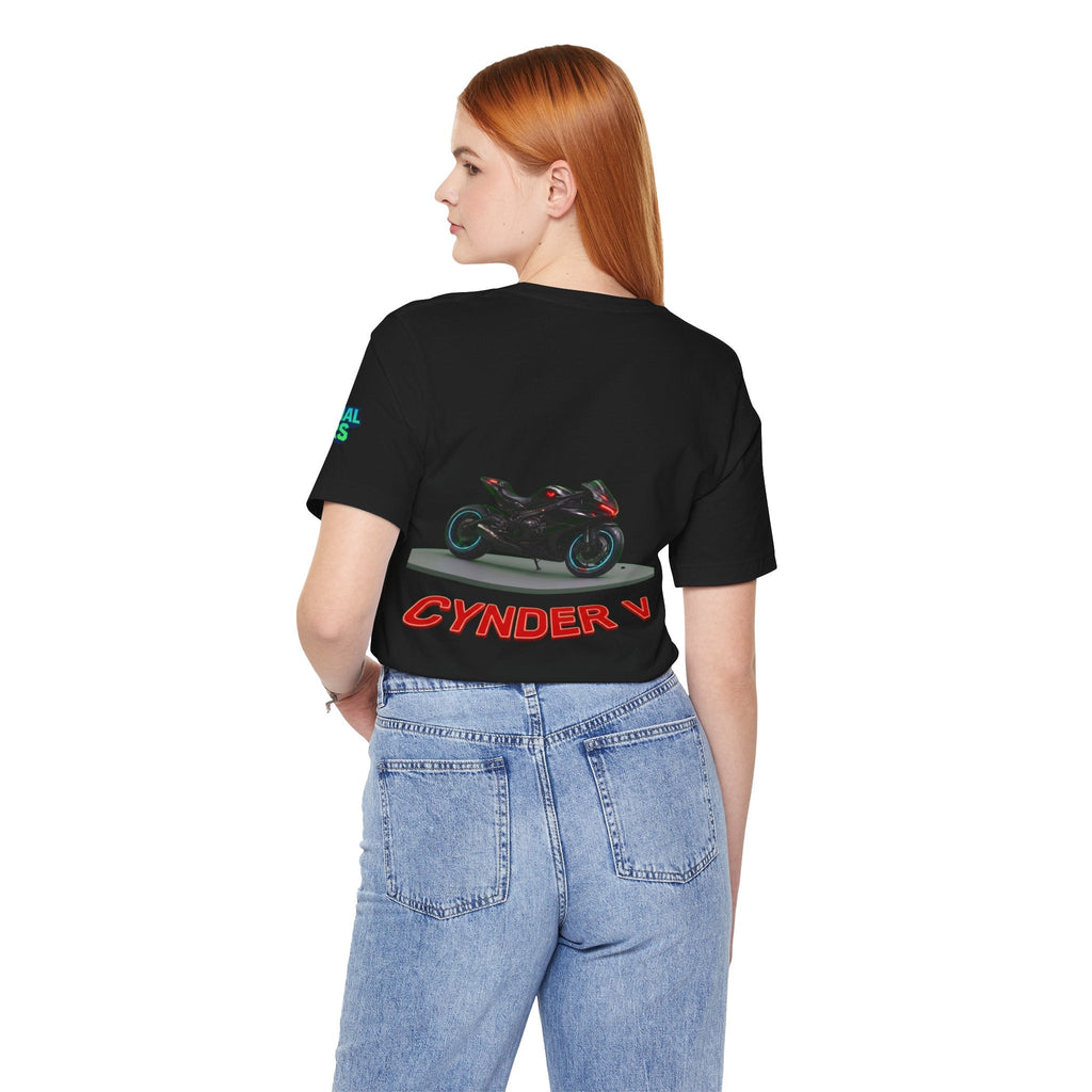Cynder V Motorcycle Tee | The Eternal Wars