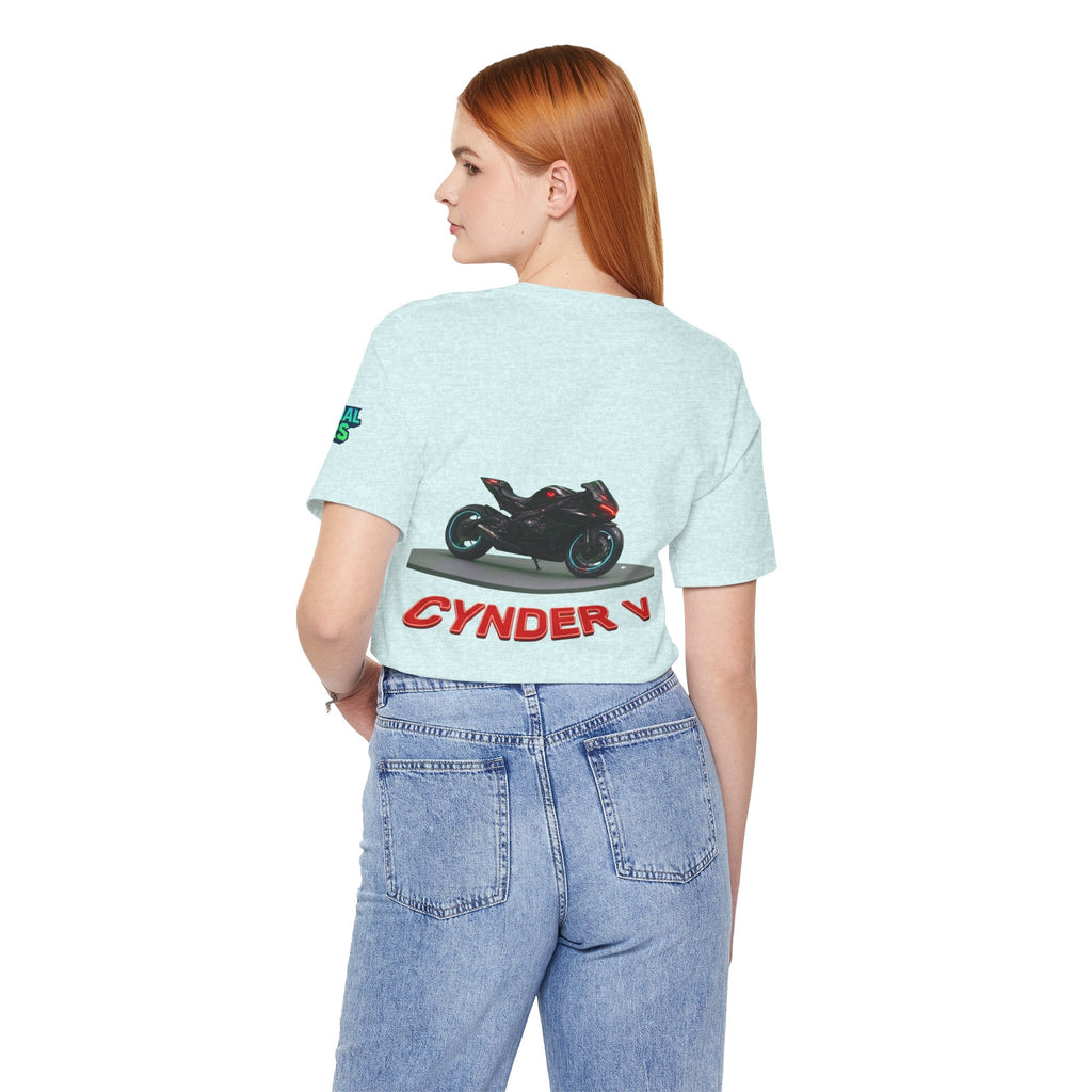 Cynder V Motorcycle Tee | The Eternal Wars