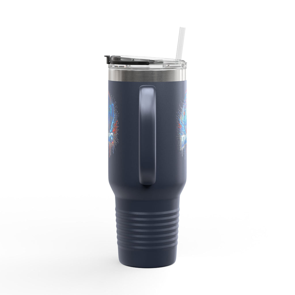 Electric Discus – 40oz Premium Insulated Travel Mug