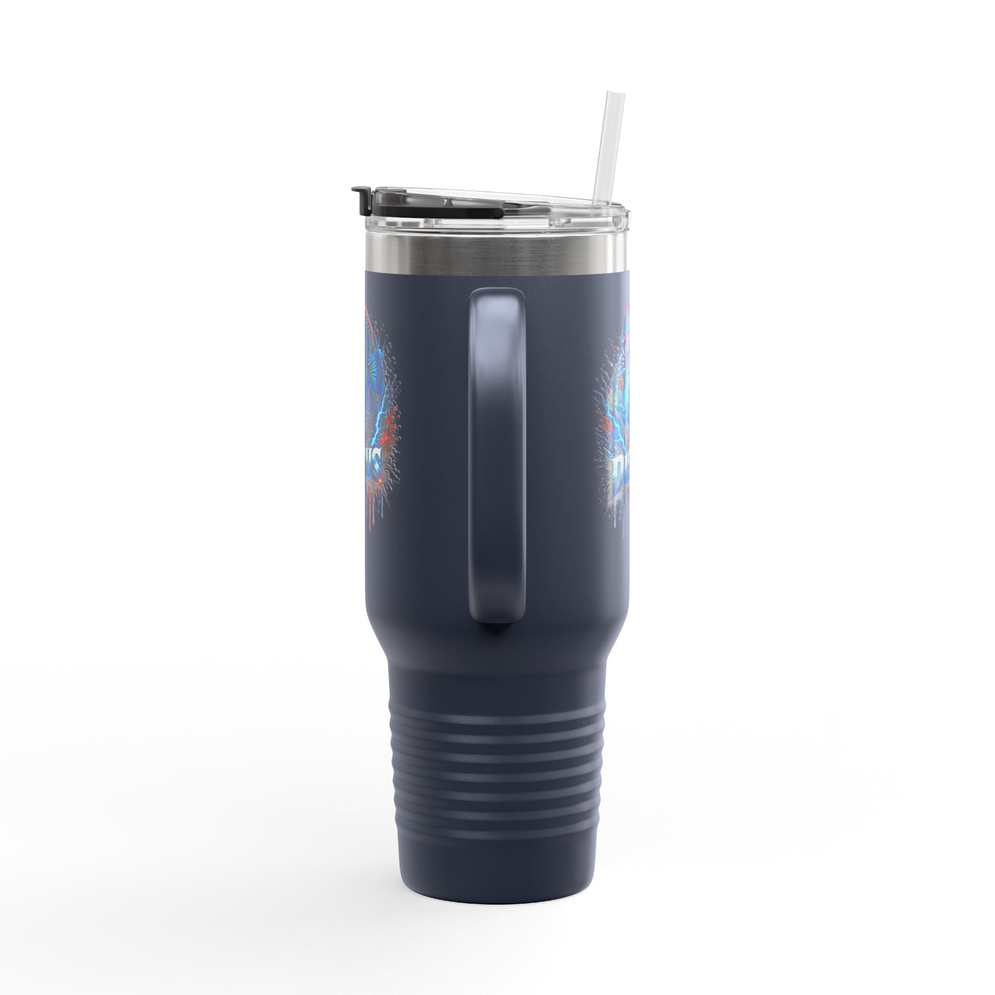 Electric Discus – 40oz Premium Insulated Travel Mug