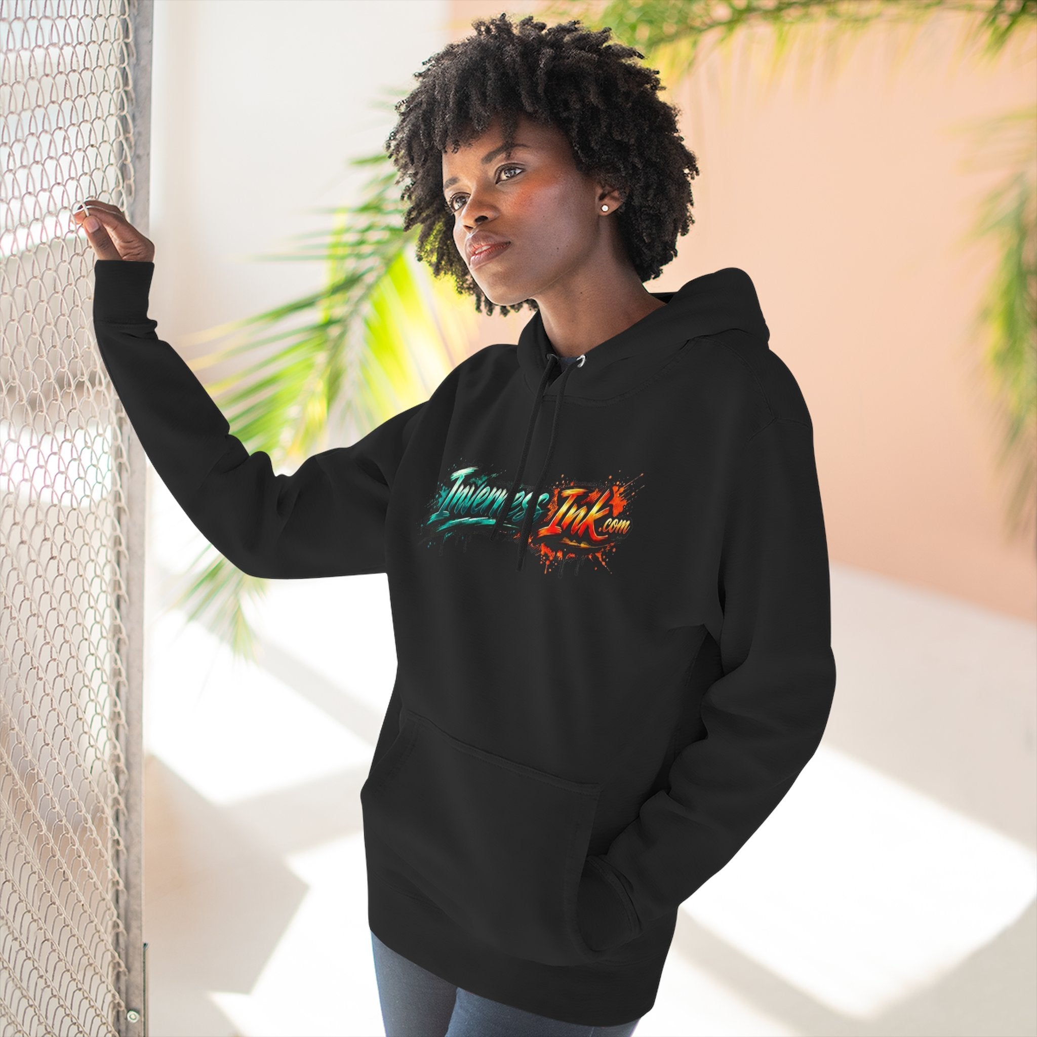 L-185 Xingu Spiny Monster Pleco — Urban Mural Hoodie