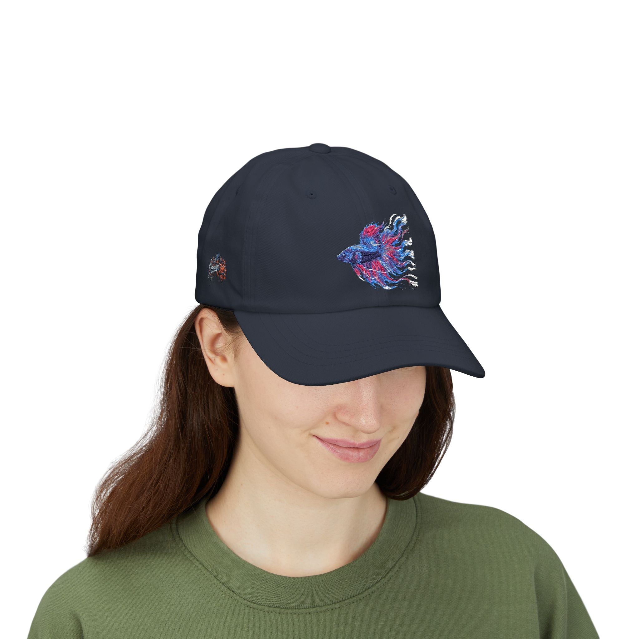 Electric Paint Betta Baseball Cap