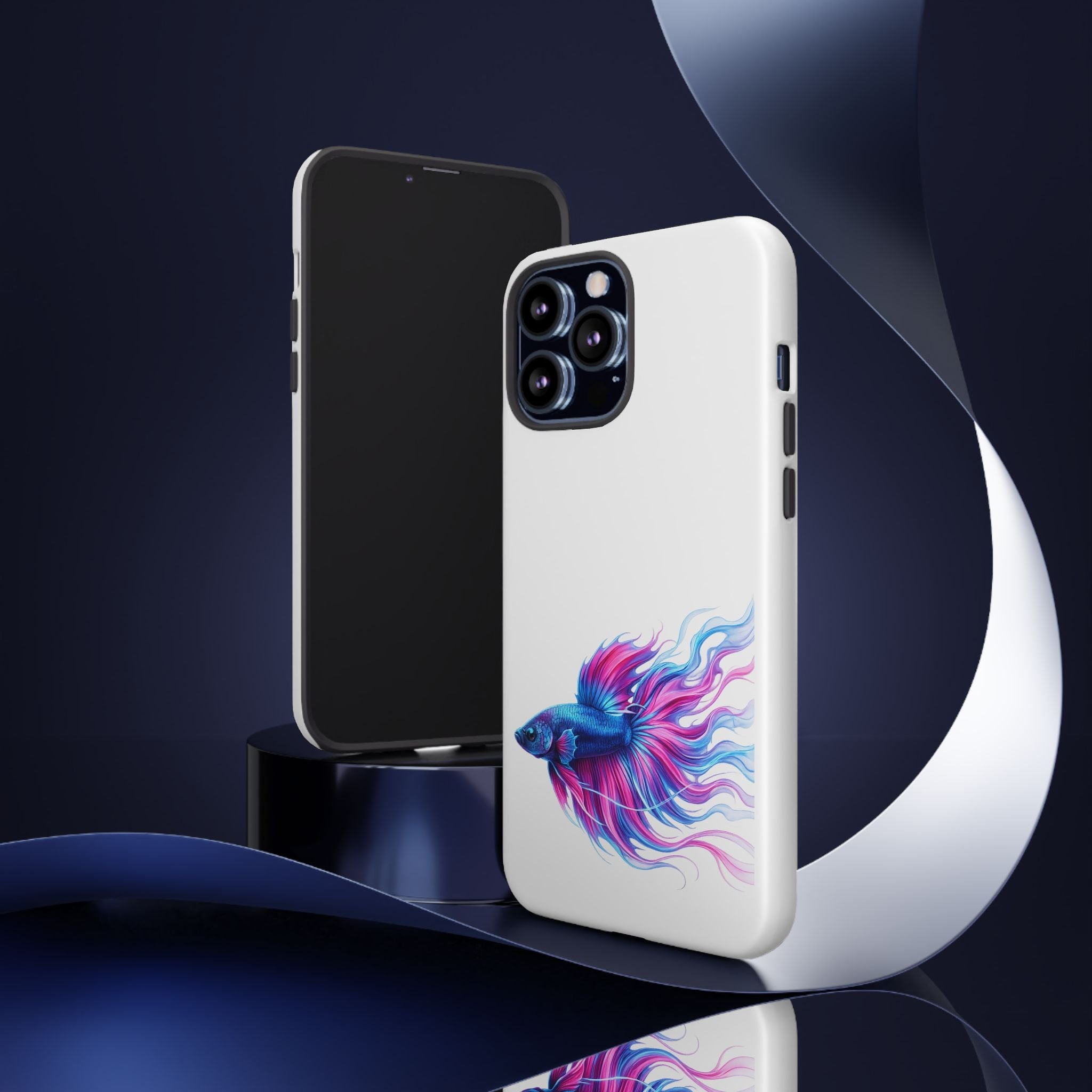 Electric Paint Betta Tough Phone Case