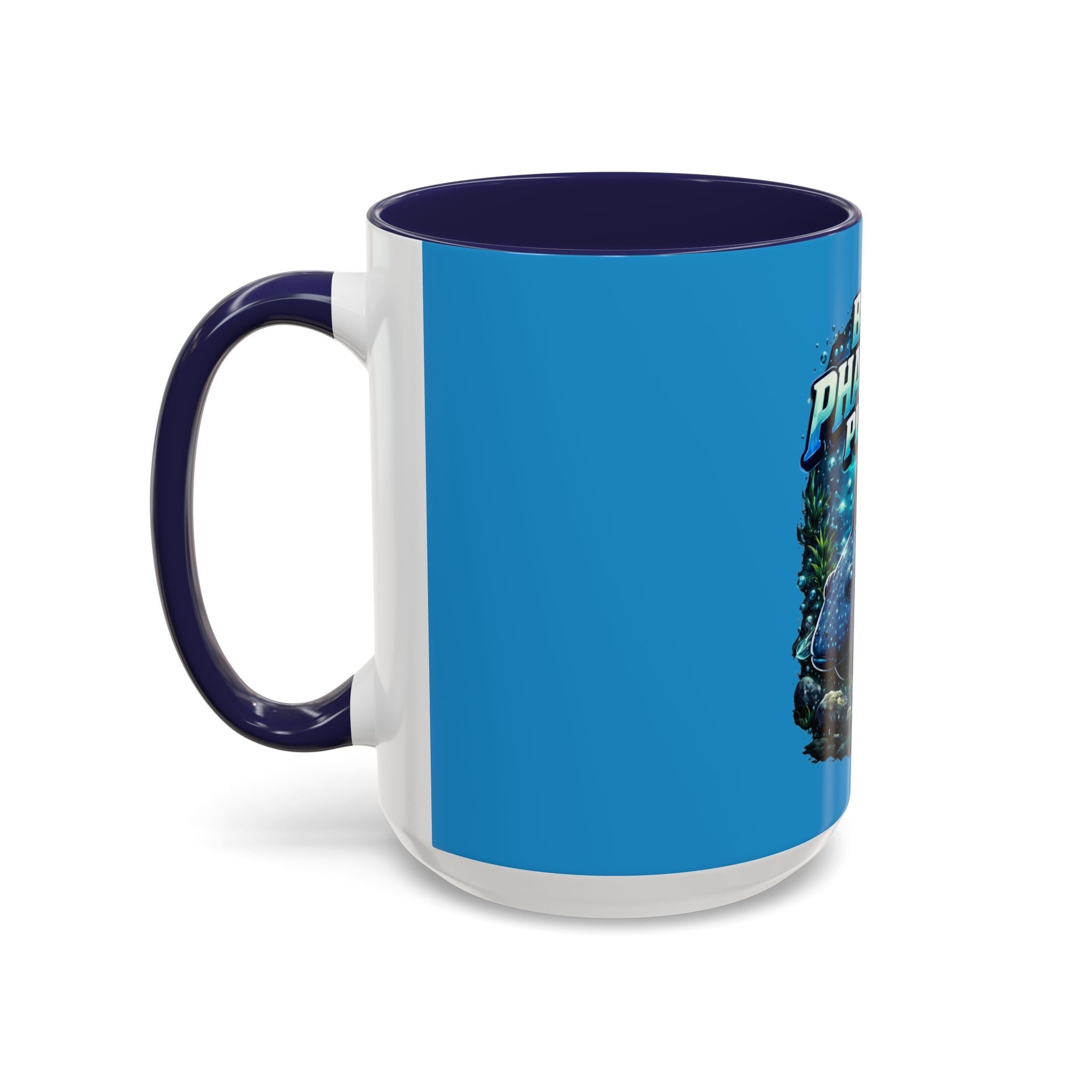 Blue Phantom Pleco Accent Coffee Mug – Aquarium Fish Lover Gift (11/15oz)