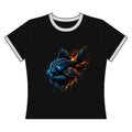 Armored Pleco L-185 – Women’s Cropped Ringer Tee