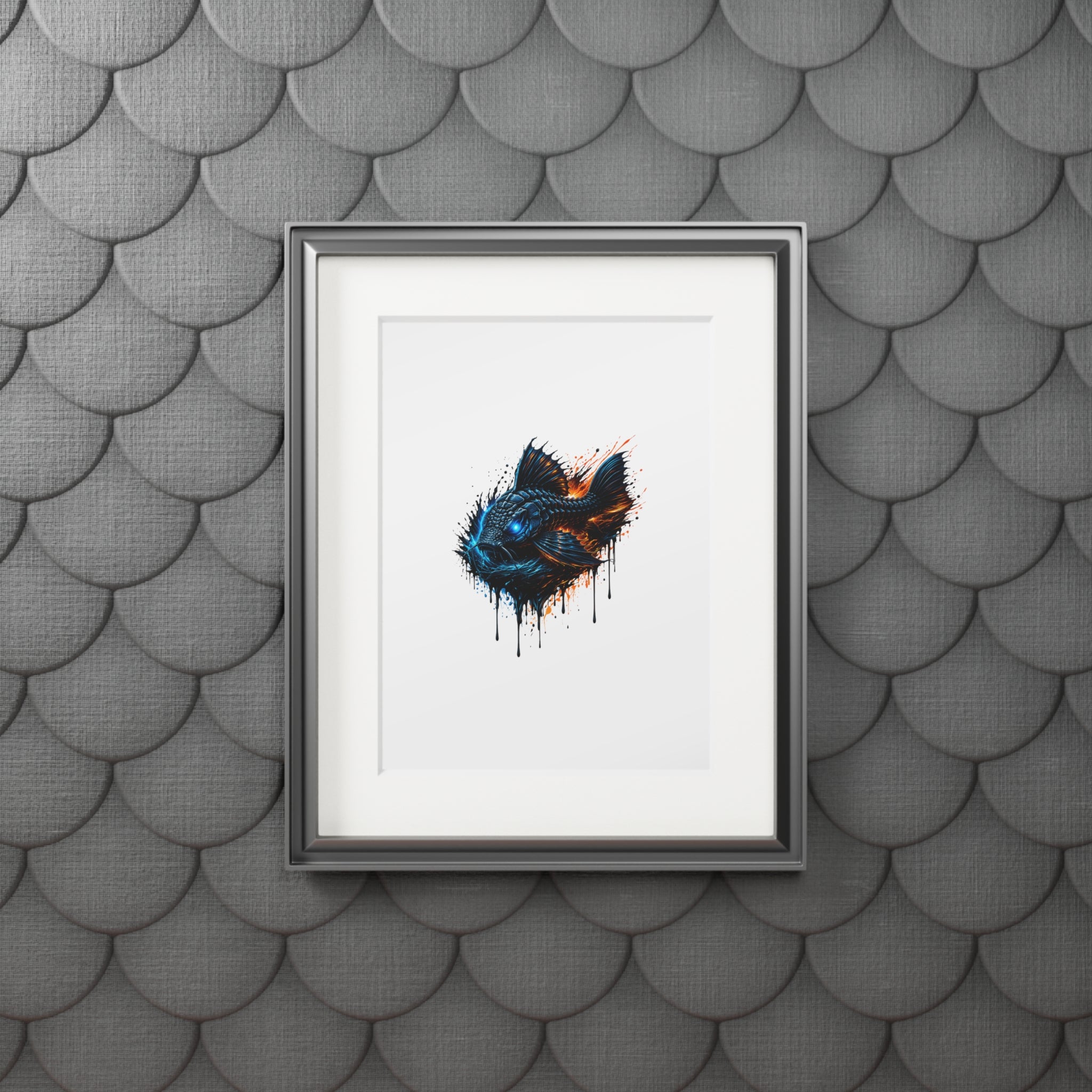 Armored Pleco L-185 – Premium Matted Fine Art Print