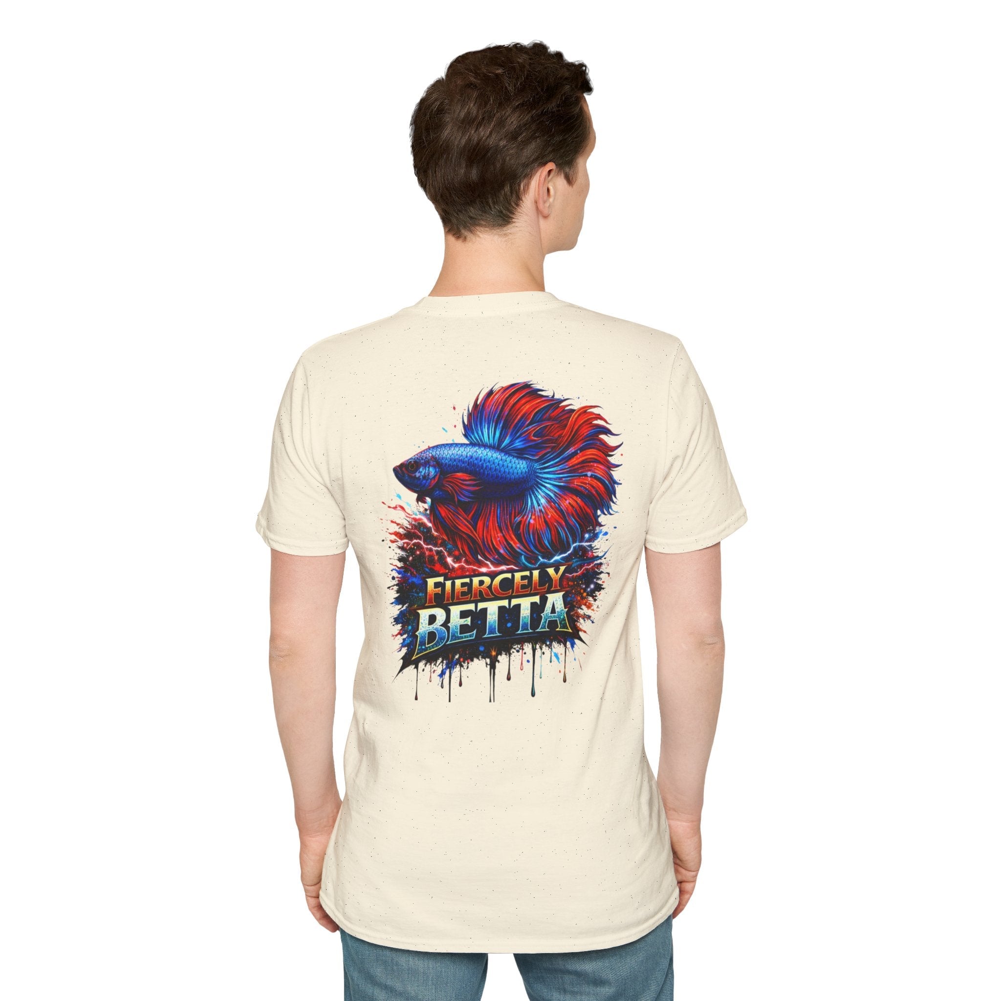 Fiercely Betta T-Shirt — Colorful Betta Fish Graphic Tee