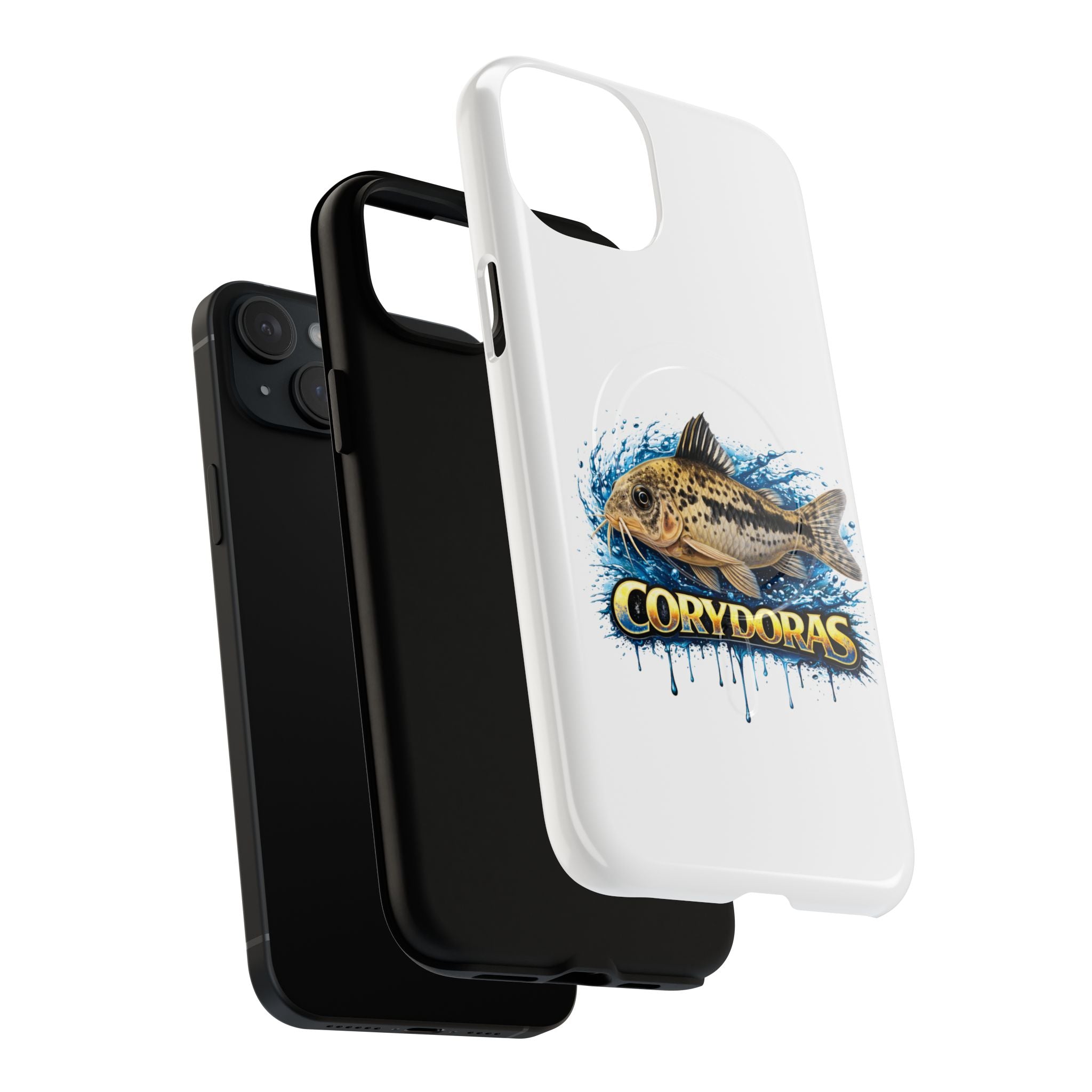 Corydoras Tough Magnetic Phone Case — Protective Fish Aquarium Design