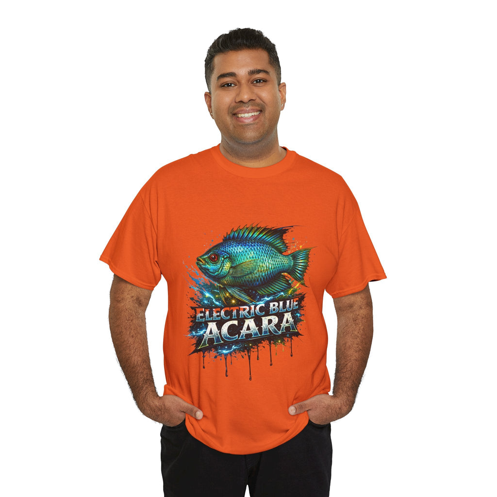 Electric Blue Acara – Premium Graphic Tee