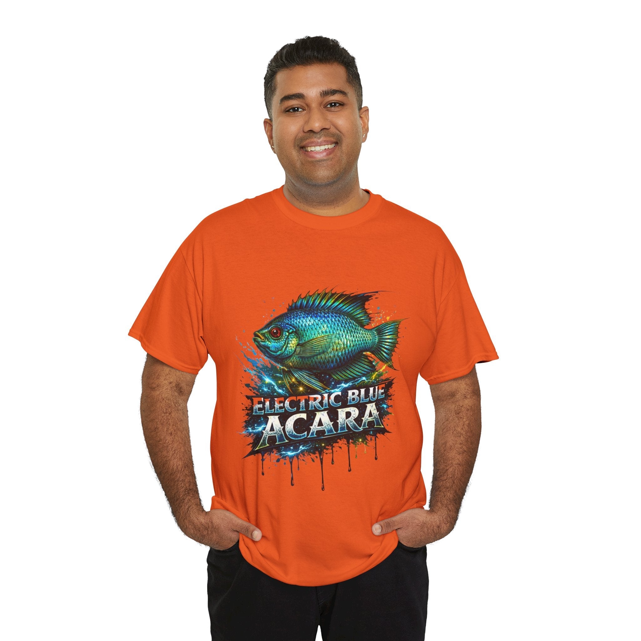 Electric Blue Acara – Premium Graphic Tee