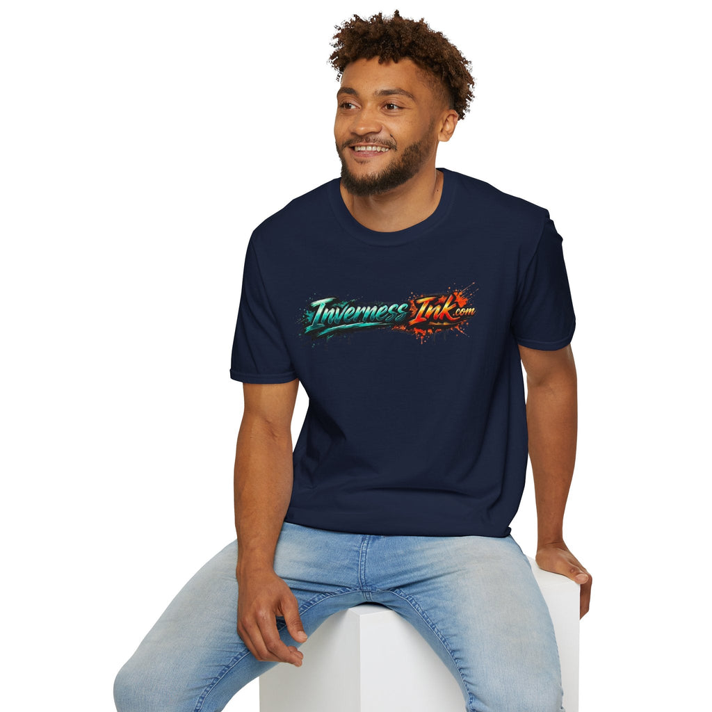 Electric Discus Fish T-Shirt - King of the Aquarium Lightning Art