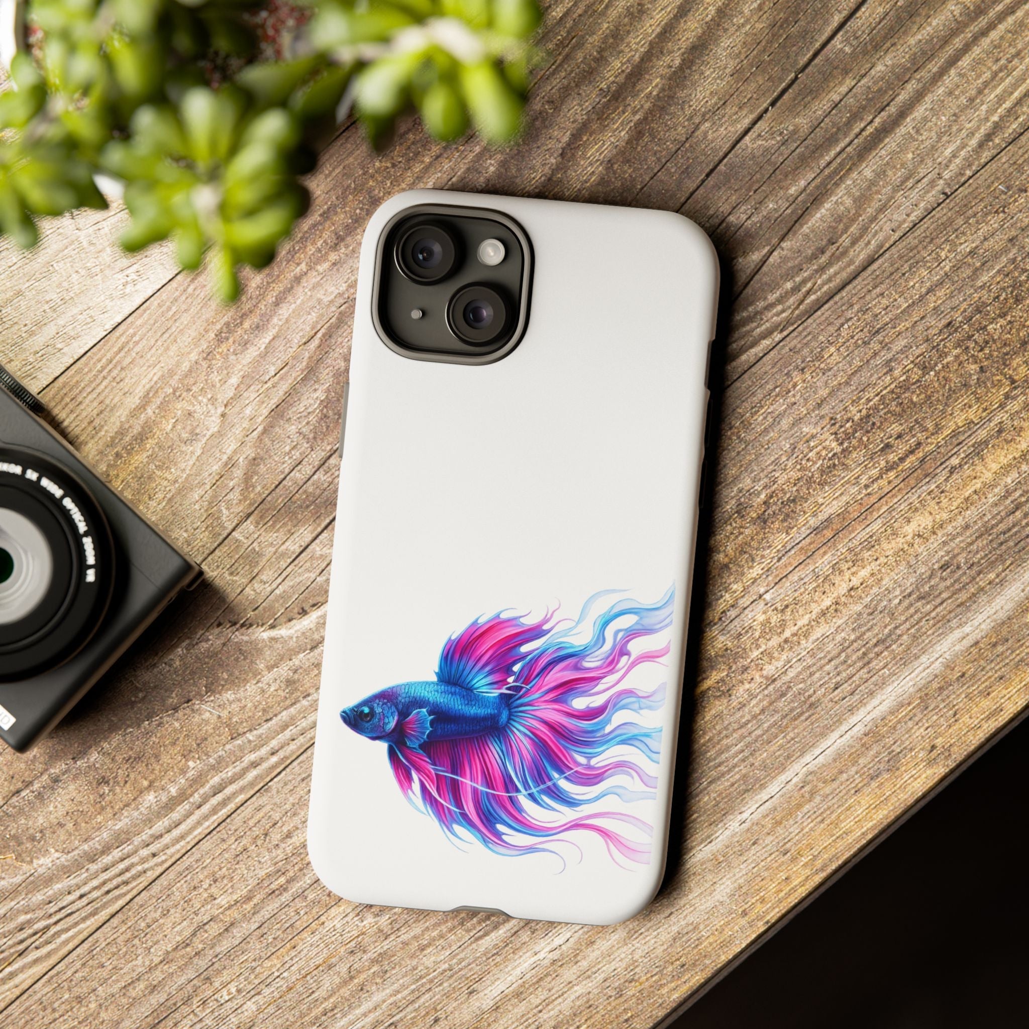 Electric Paint Betta Tough Phone Case