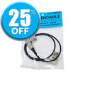 BNC RA to BNC RA 50 Ohm Cable - 15" Length
