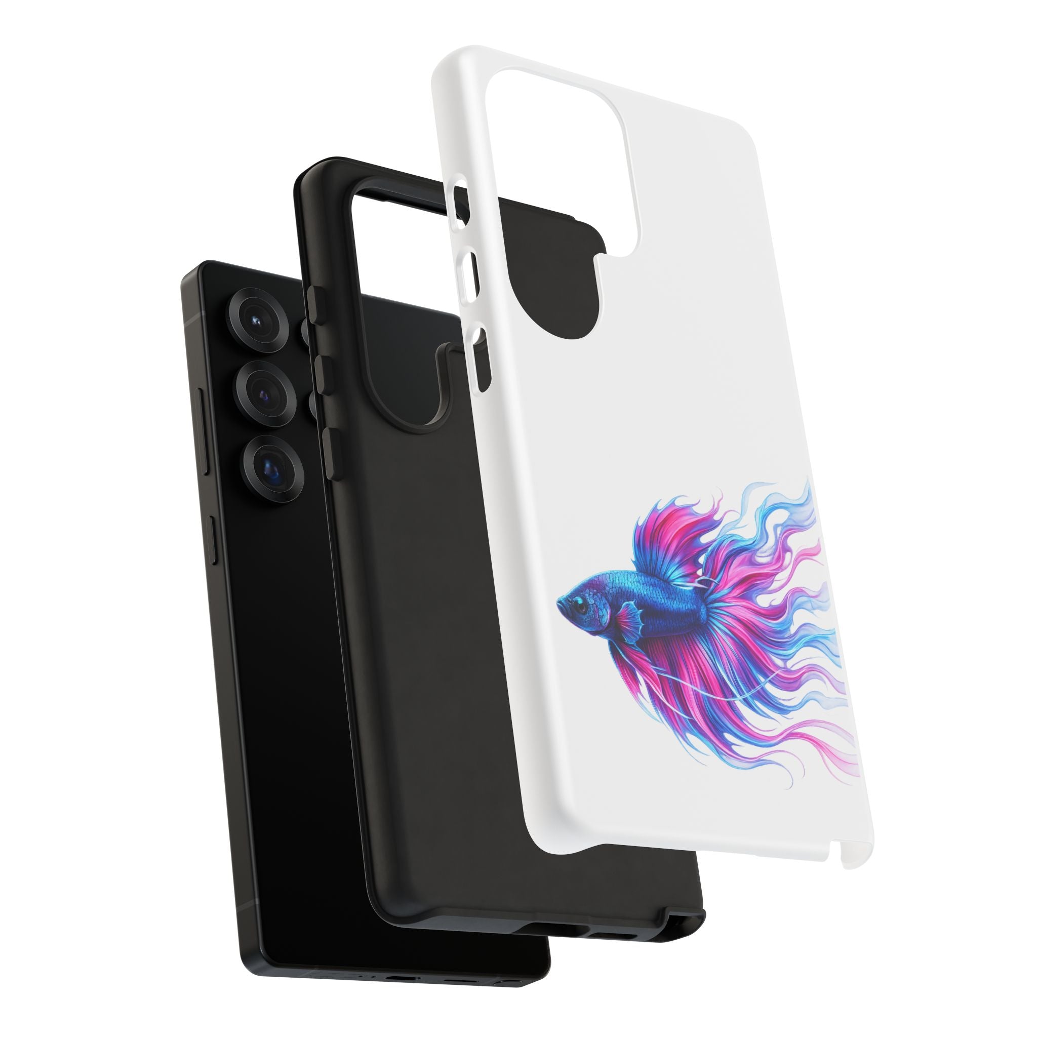 Electric Paint Betta Tough Phone Case