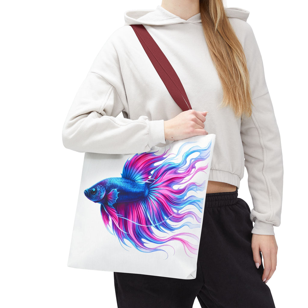 Electric Paint Betta Tote Bag