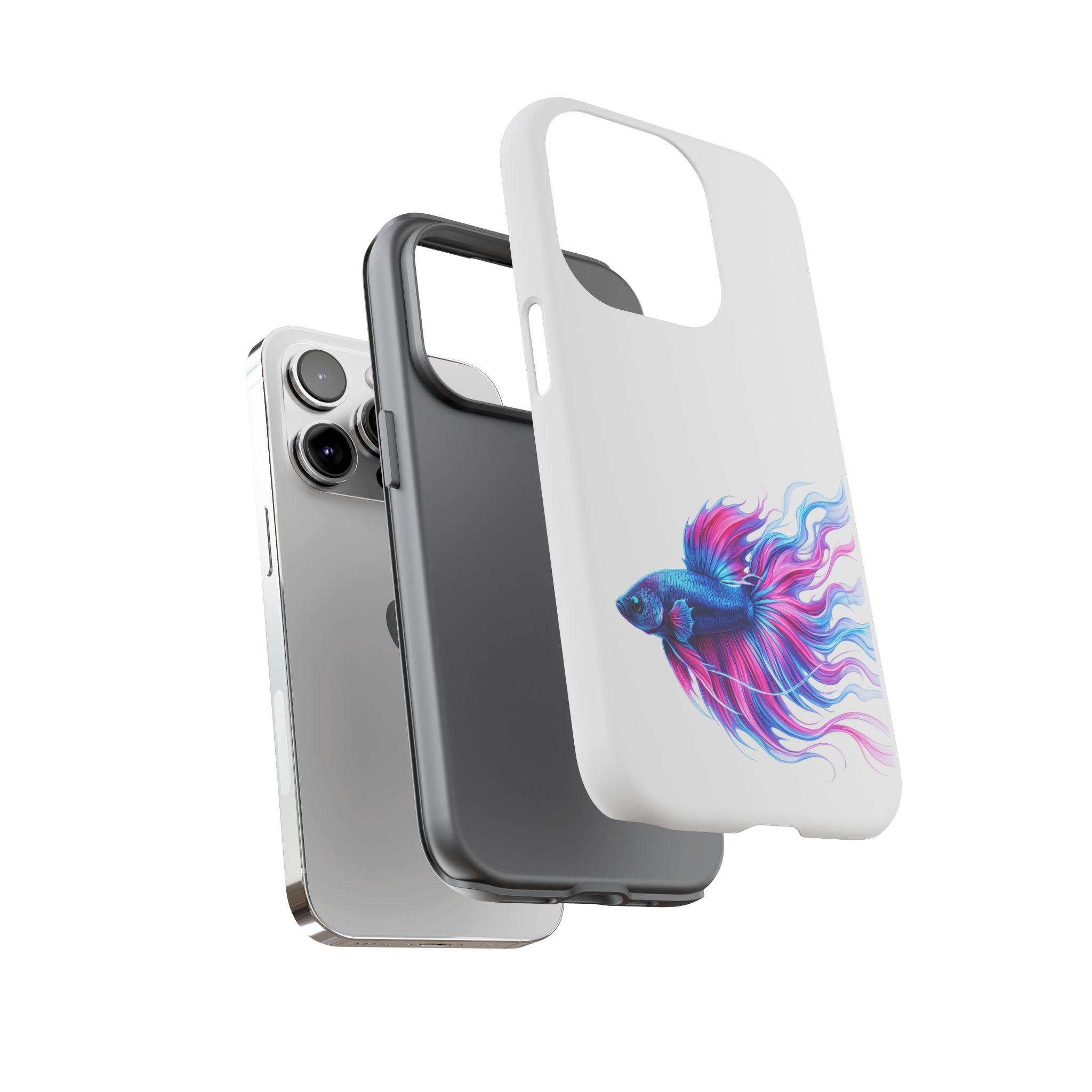 Electric Paint Betta Tough Phone Case