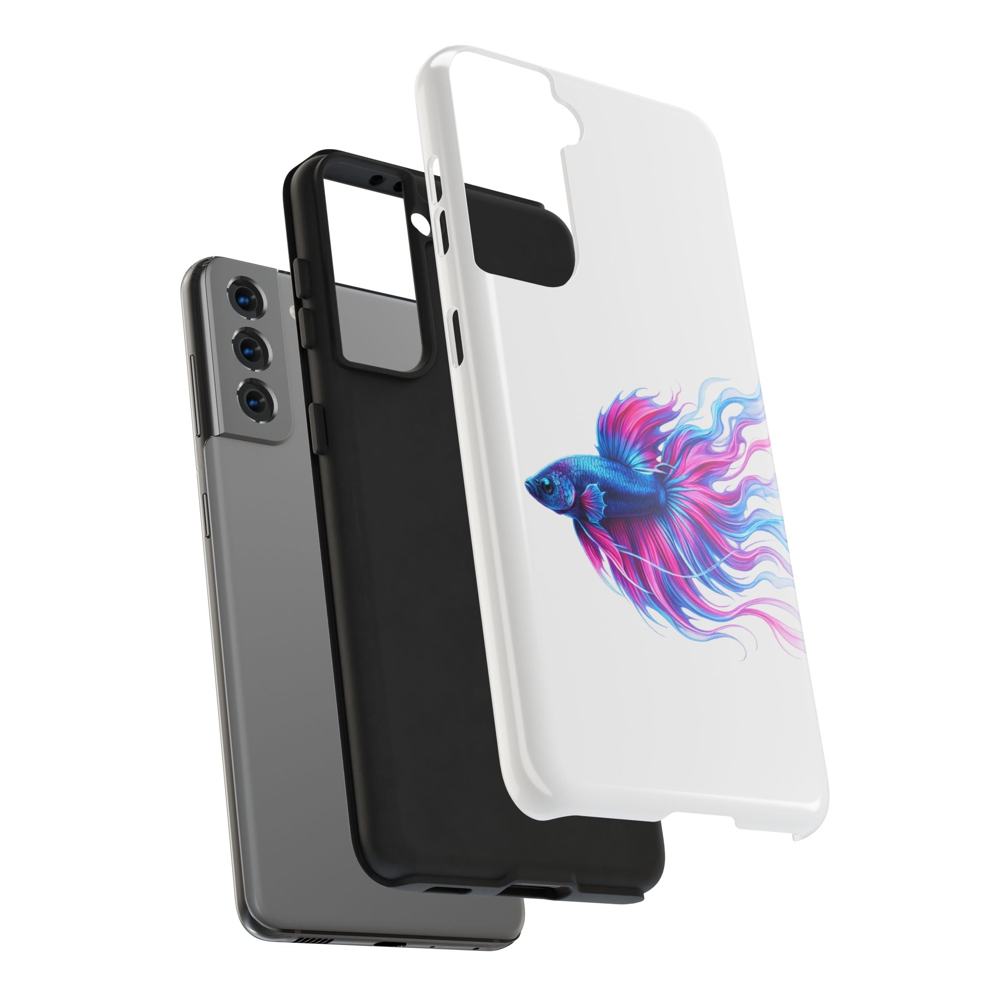 Electric Paint Betta Tough Phone Case