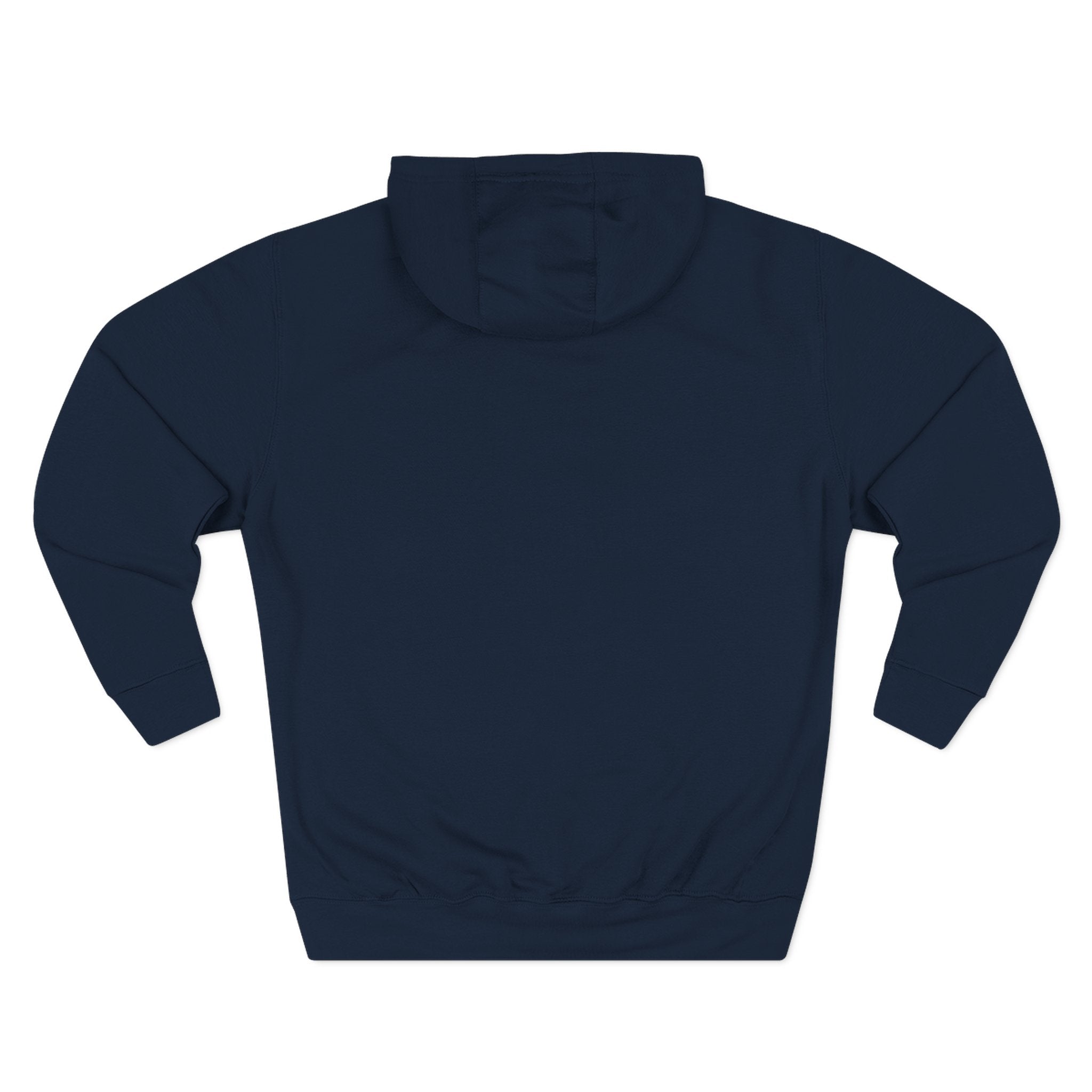 Electric Blue Acara Hoodie — Colorful Aquarium Fish Graphic Fleece Pullover