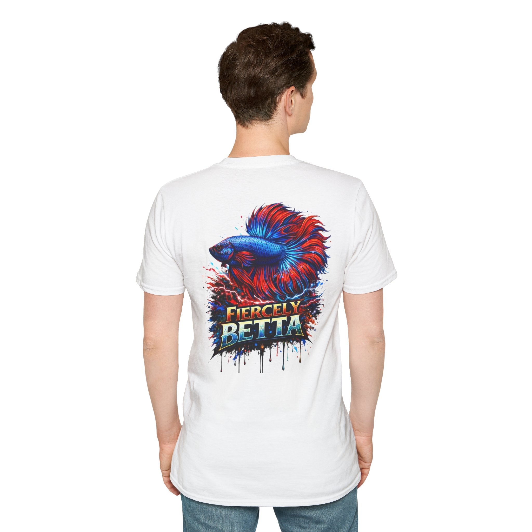 Fiercely Betta T-Shirt — Colorful Betta Fish Graphic Tee