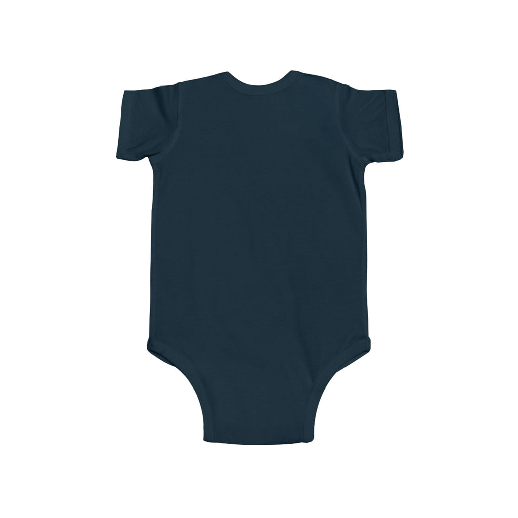 Infant Bodysuit with Colorful Angelfish Illustration – Cute Baby Onesie, Ocean Nursery Gift