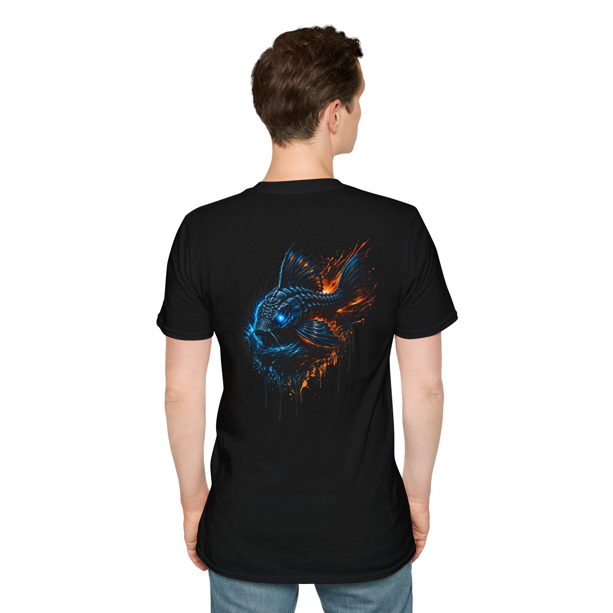 L-185 Xingu Spiny Monster Pleco — Premium Graphic T-Shirt