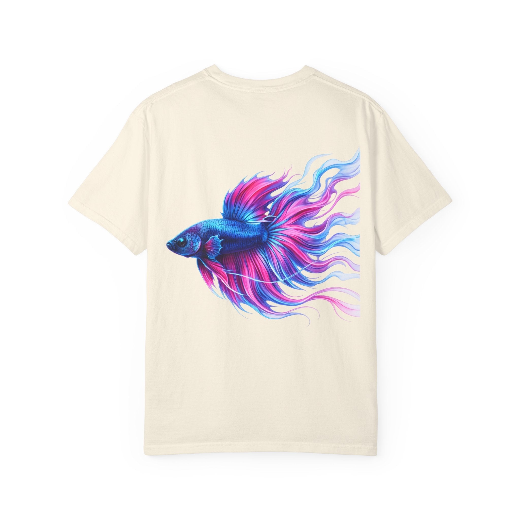 Electric Paint Betta T-Shirt — Neon Betta Splendens Art Tee