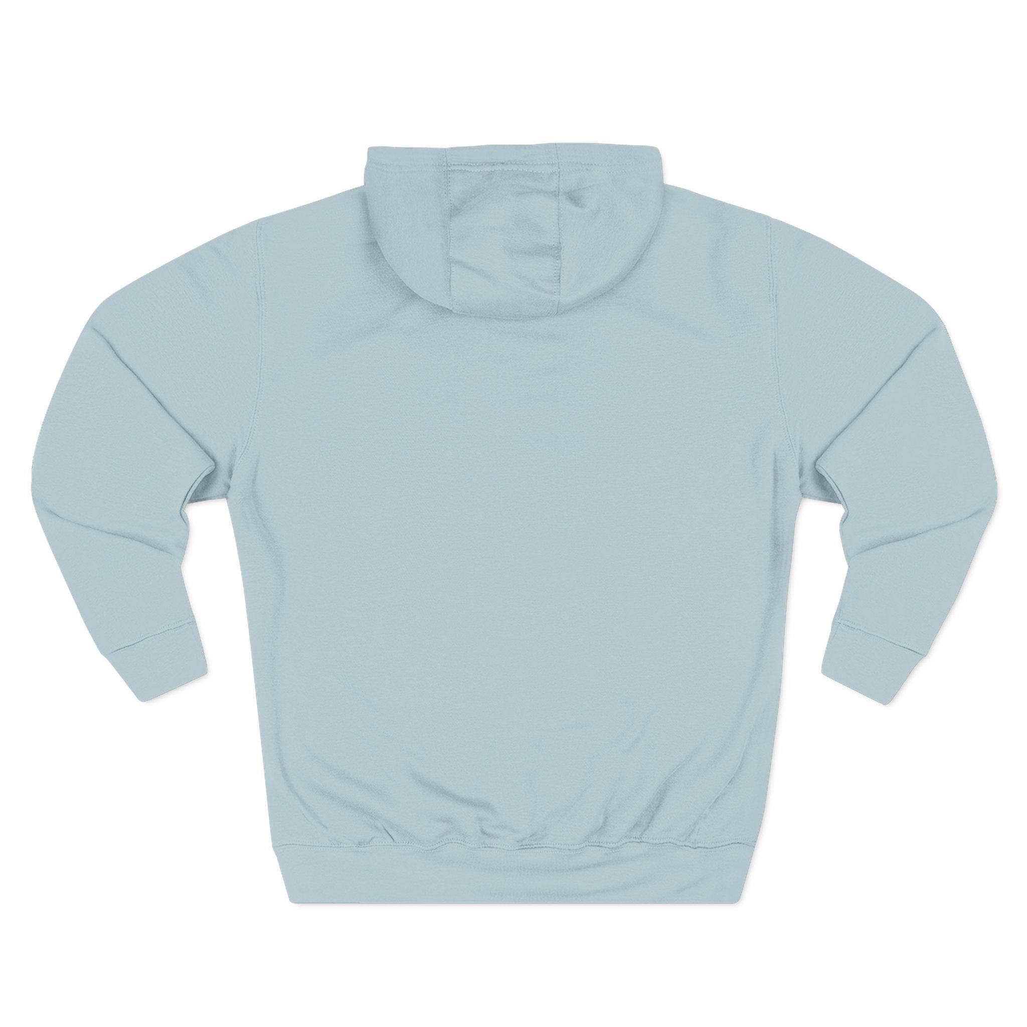 Electric Blue Acara Hoodie — Colorful Aquarium Fish Graphic Fleece Pullover