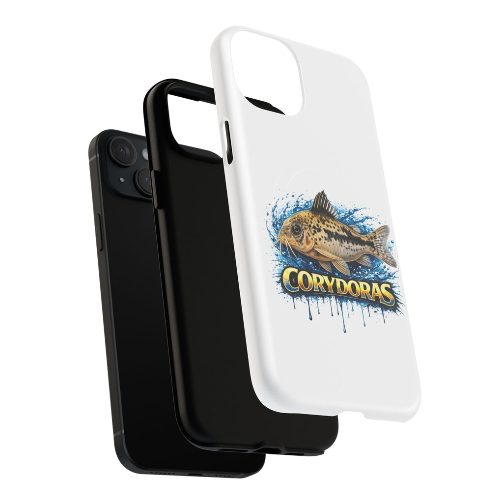 Corydoras Tough Magnetic Phone Case — Protective Fish Aquarium Design