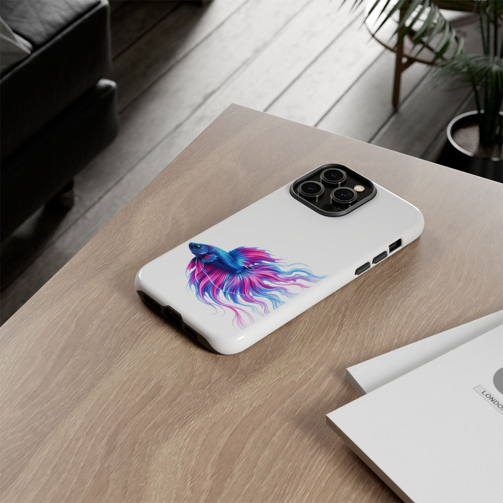 Electric Paint Betta Tough Phone Case