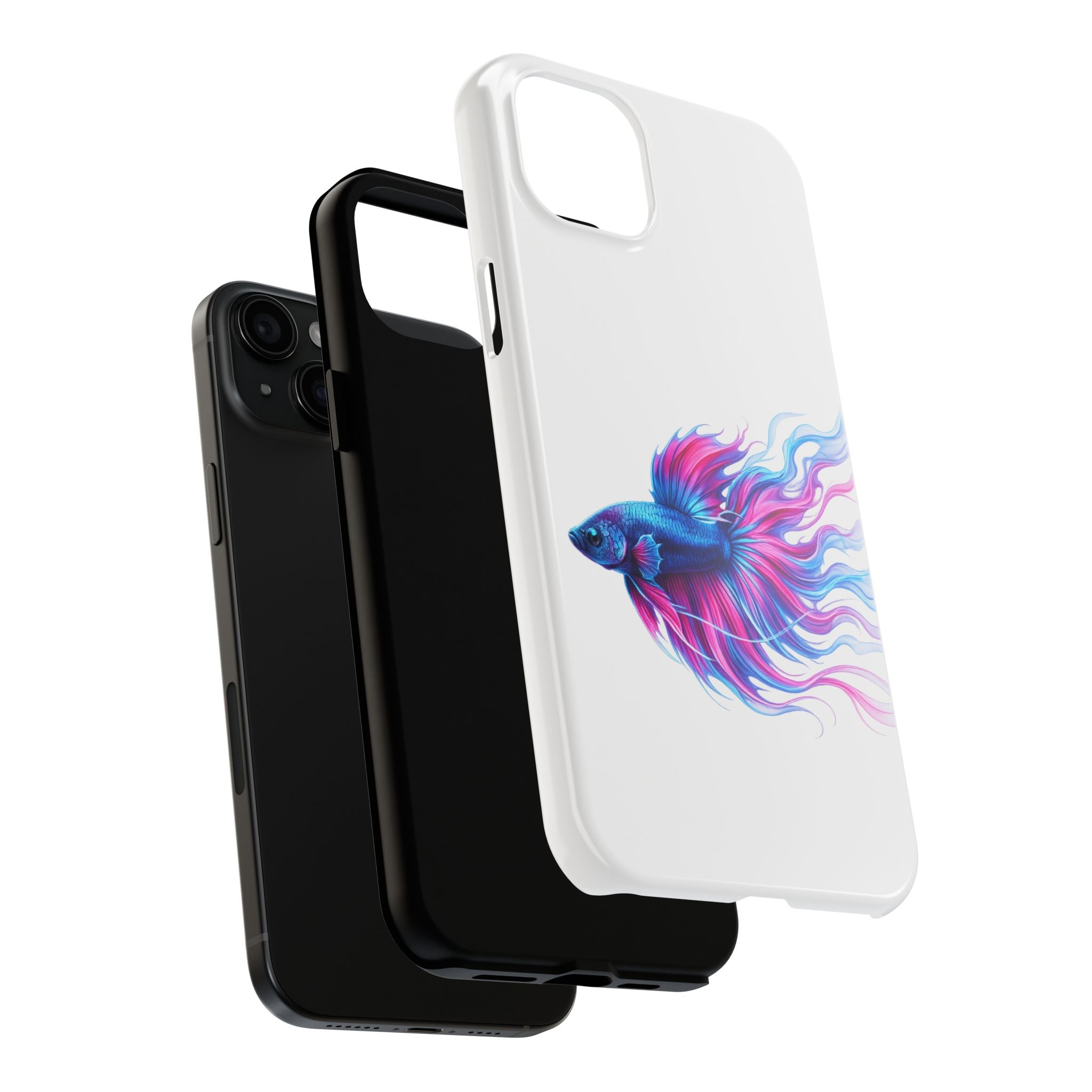 Electric Paint Betta Tough Phone Case