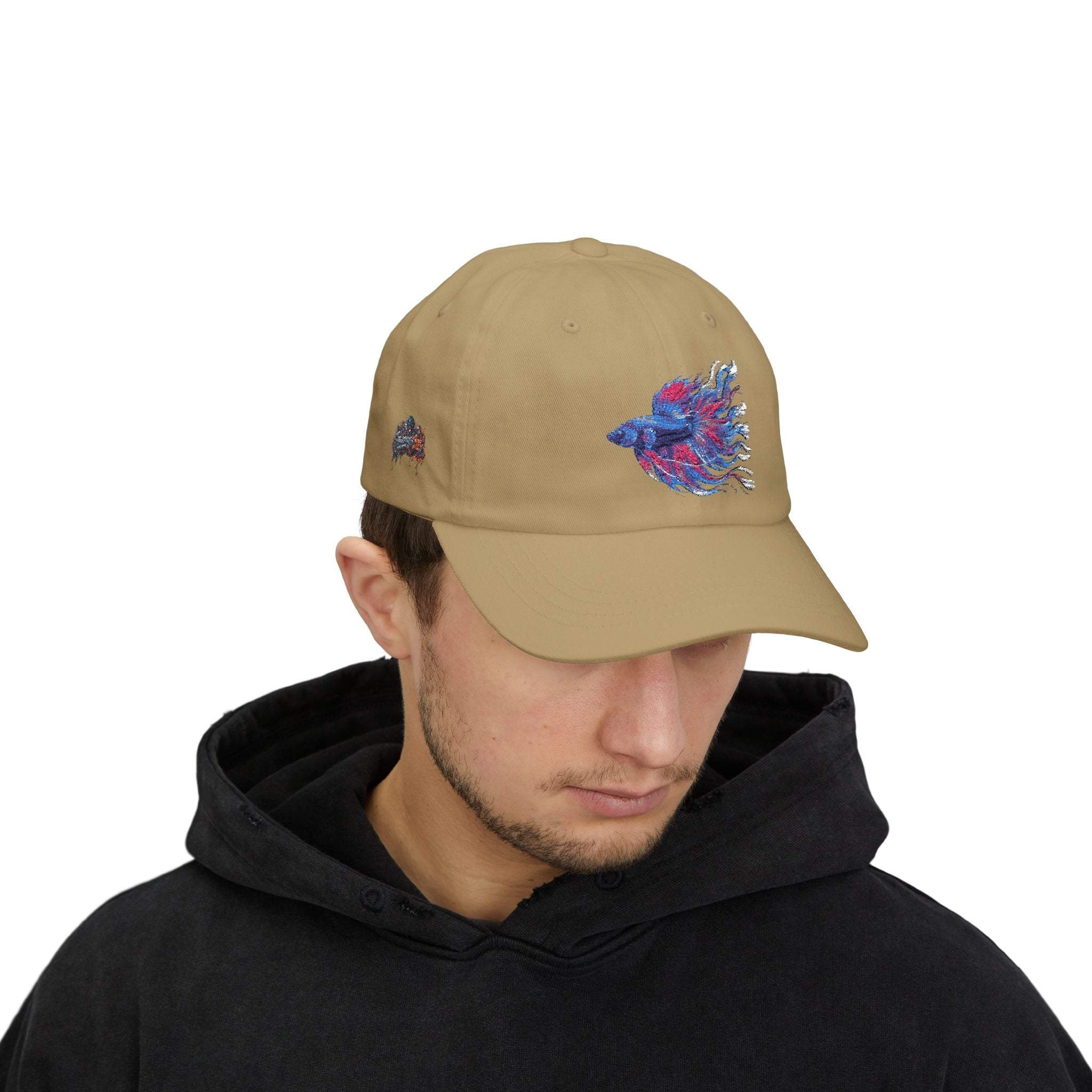 Electric Paint Betta Baseball Cap