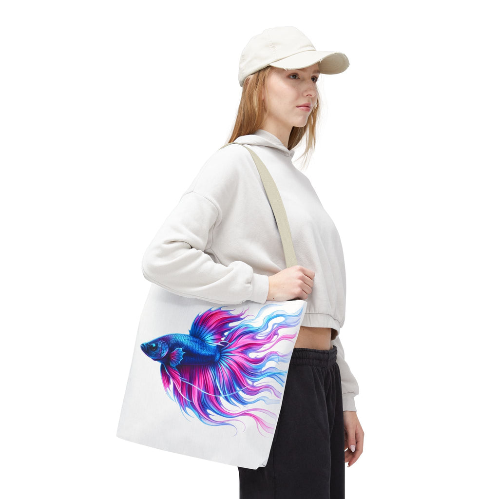 Electric Paint Betta Tote Bag
