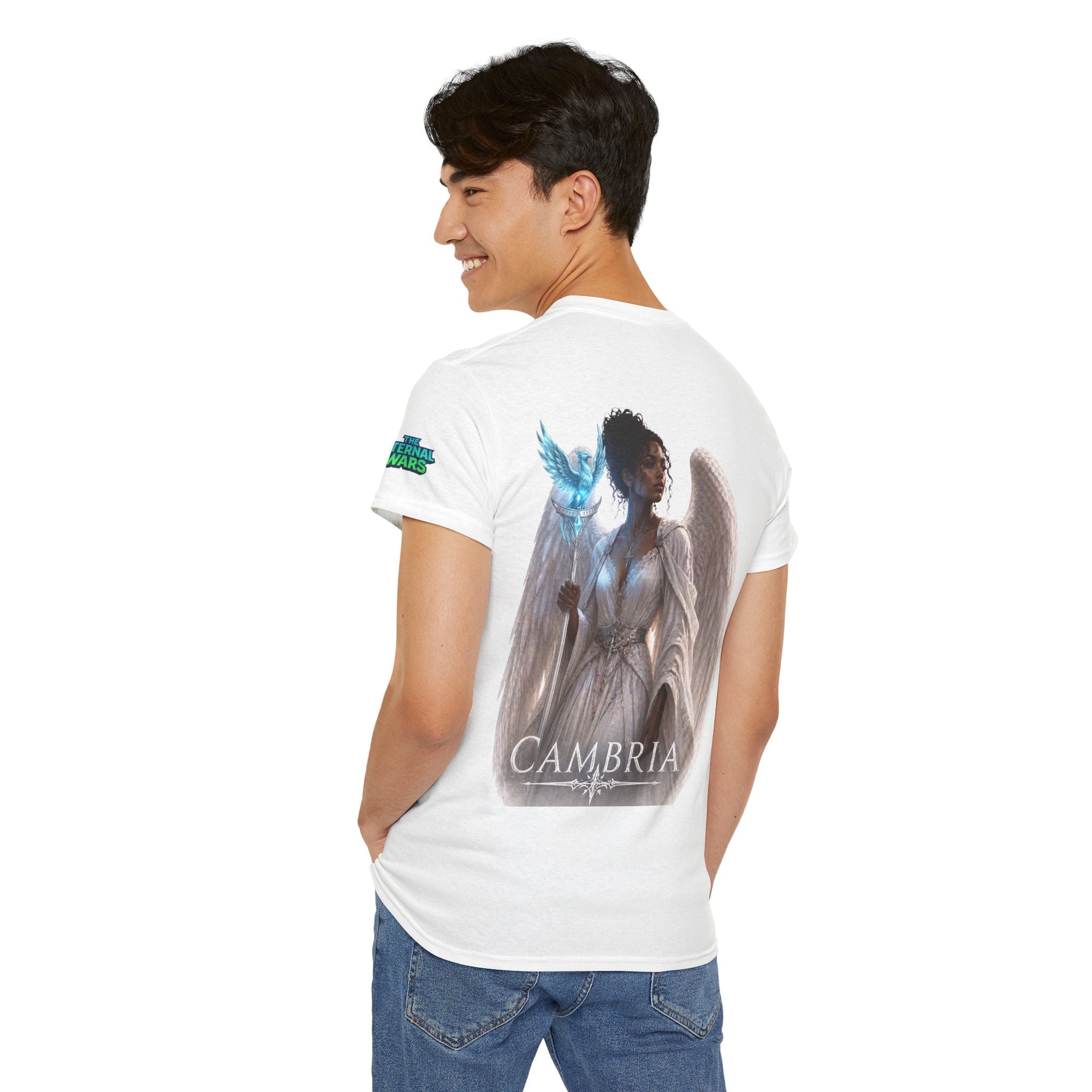 Cambria Winged Guardian Tee | The Eternal Wars