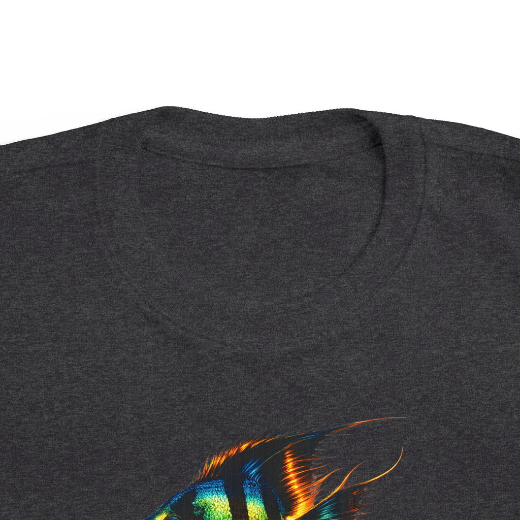 Toddler Fish Tee — Colorful Angelfish Graphic Kids Shirt
