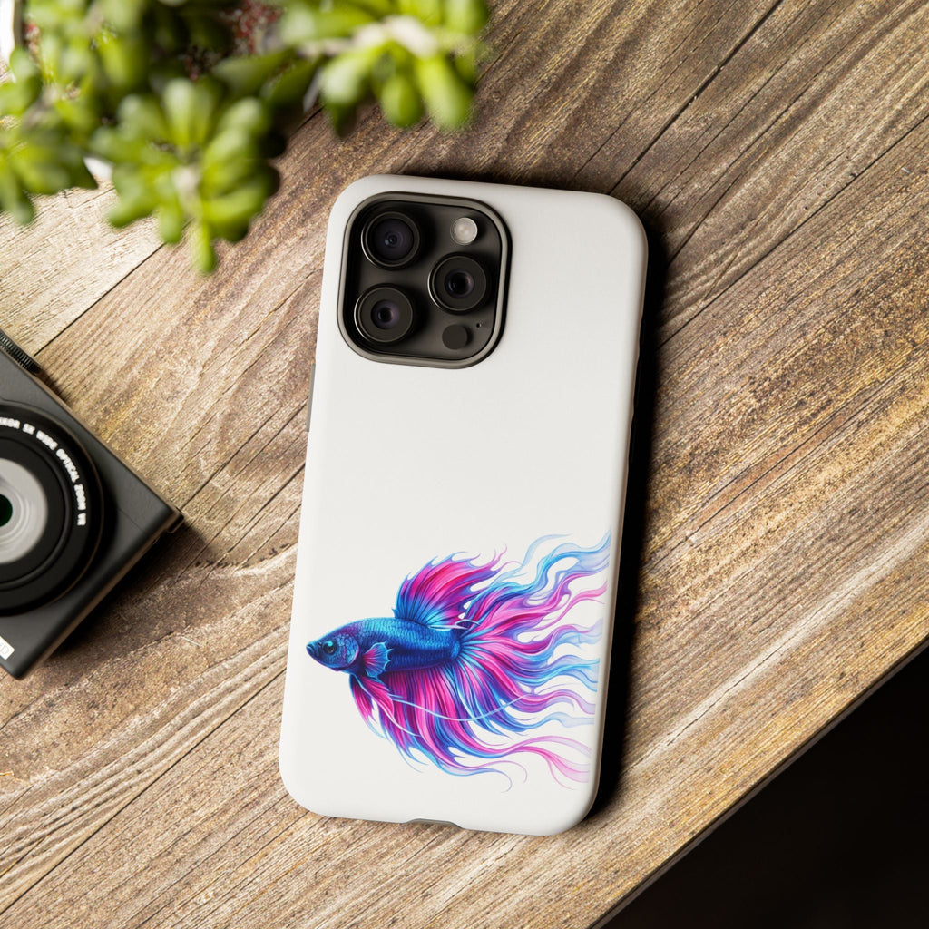 Electric Paint Betta Tough Phone Case