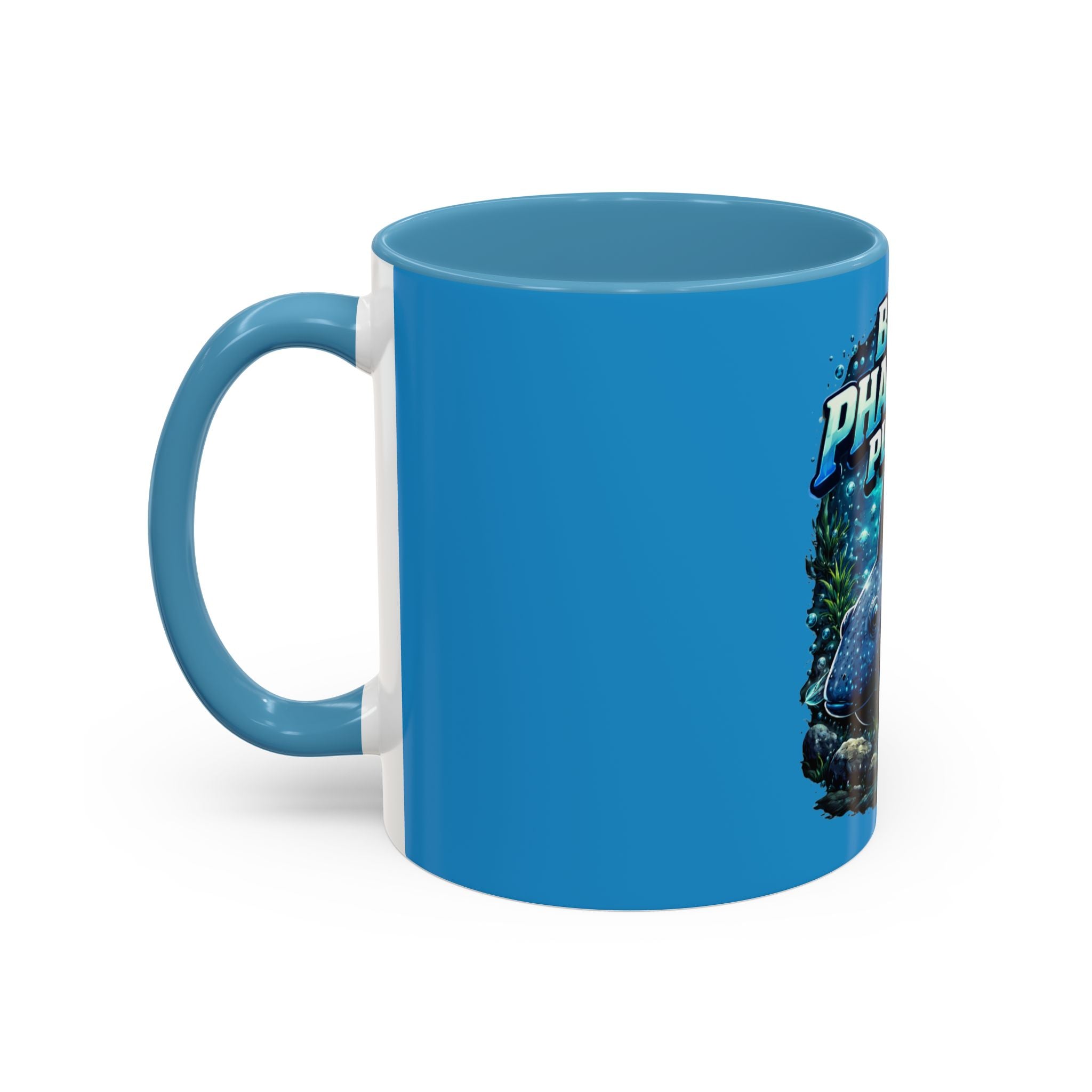 Blue Phantom Pleco Accent Coffee Mug – Aquarium Fish Lover Gift (11/15oz)