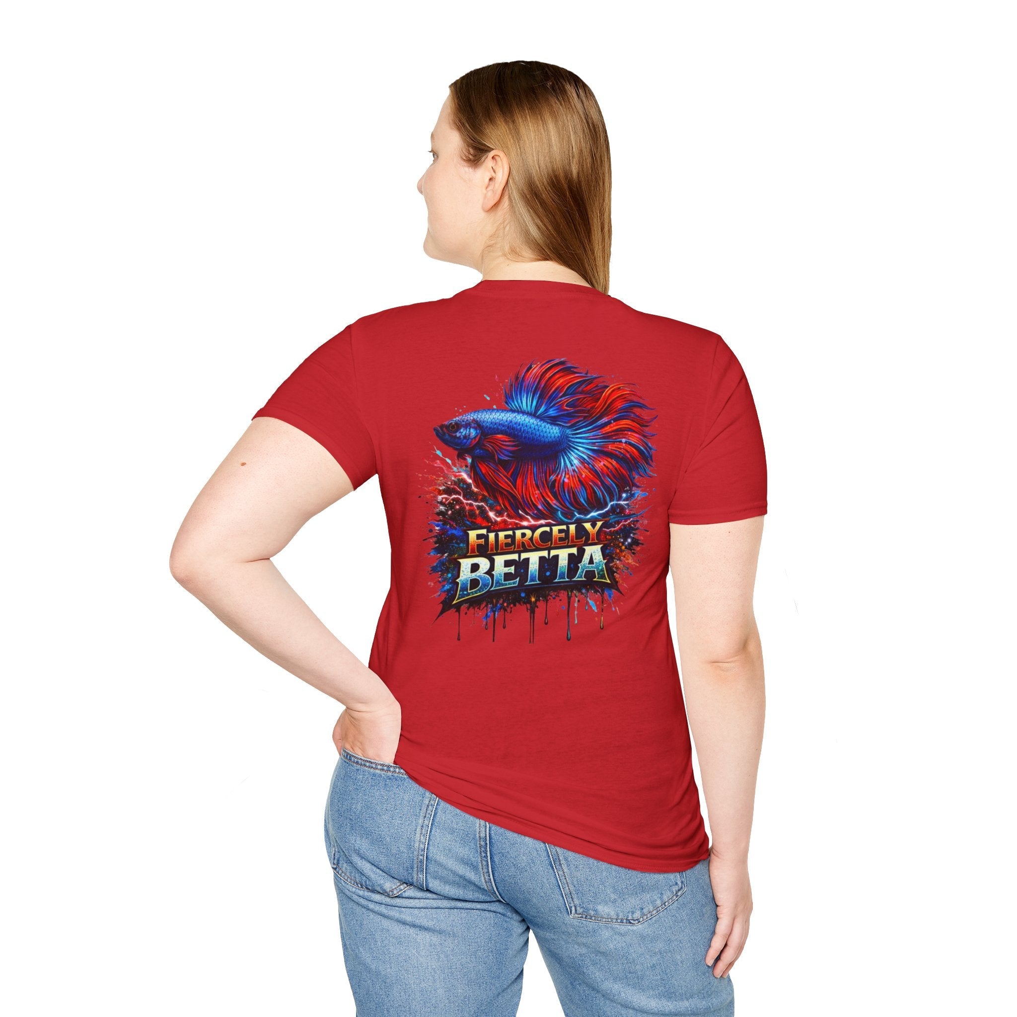 Fiercely Betta T-Shirt — Colorful Betta Fish Graphic Tee