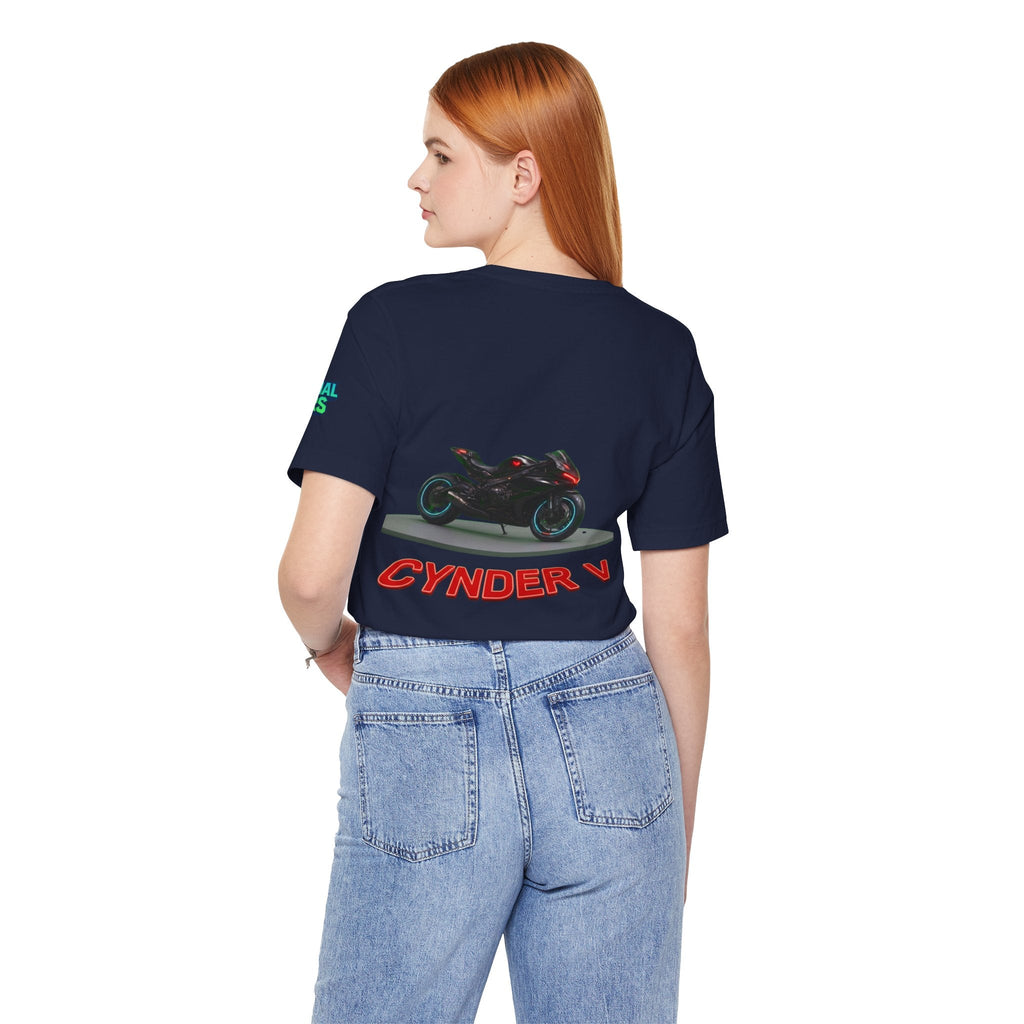 Cynder V Motorcycle Tee | The Eternal Wars