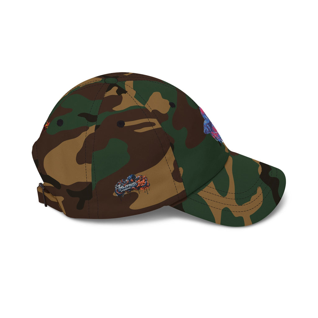 Electric Paint Betta Baseball Cap