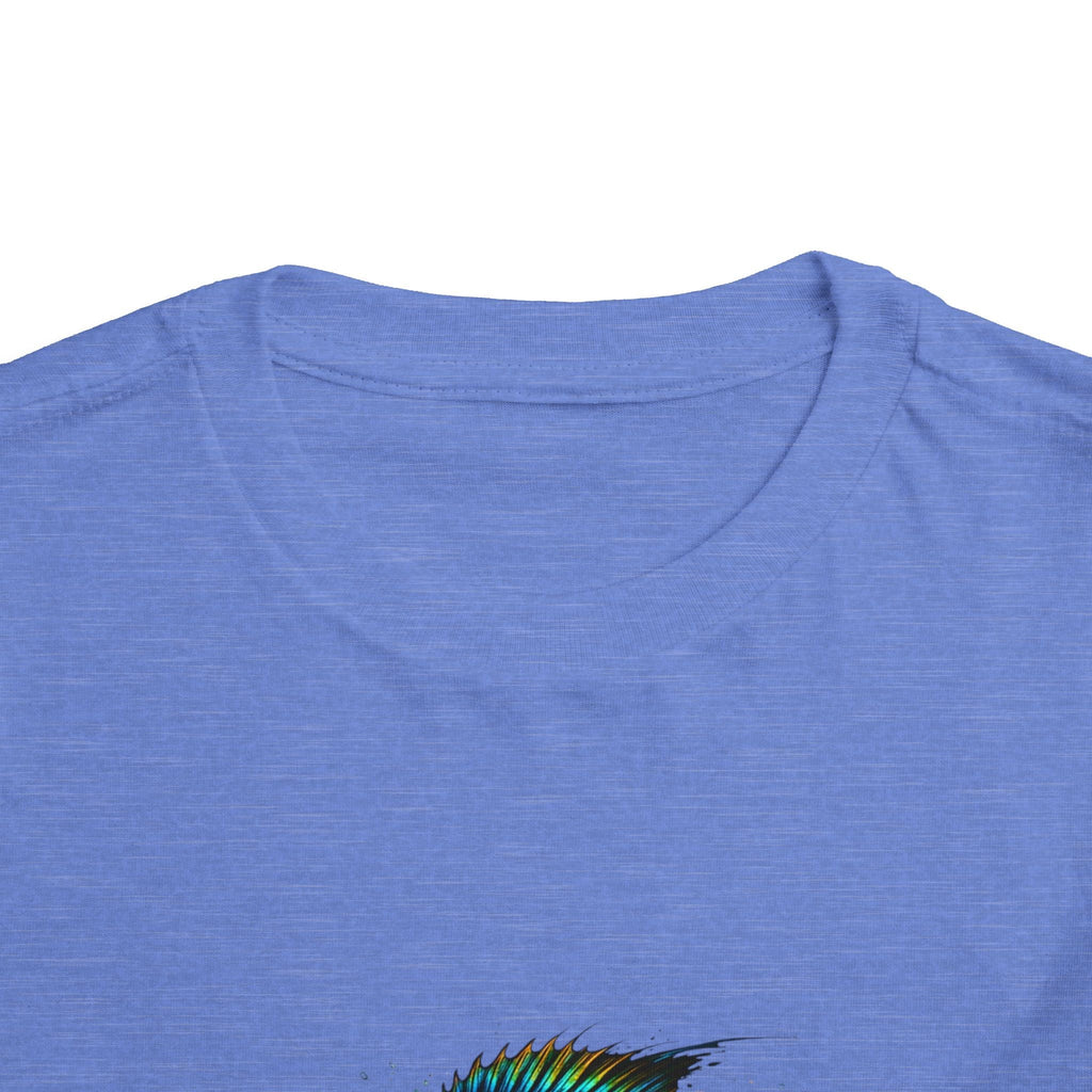 Electric Blue Acara – Toddler Graphic Tee